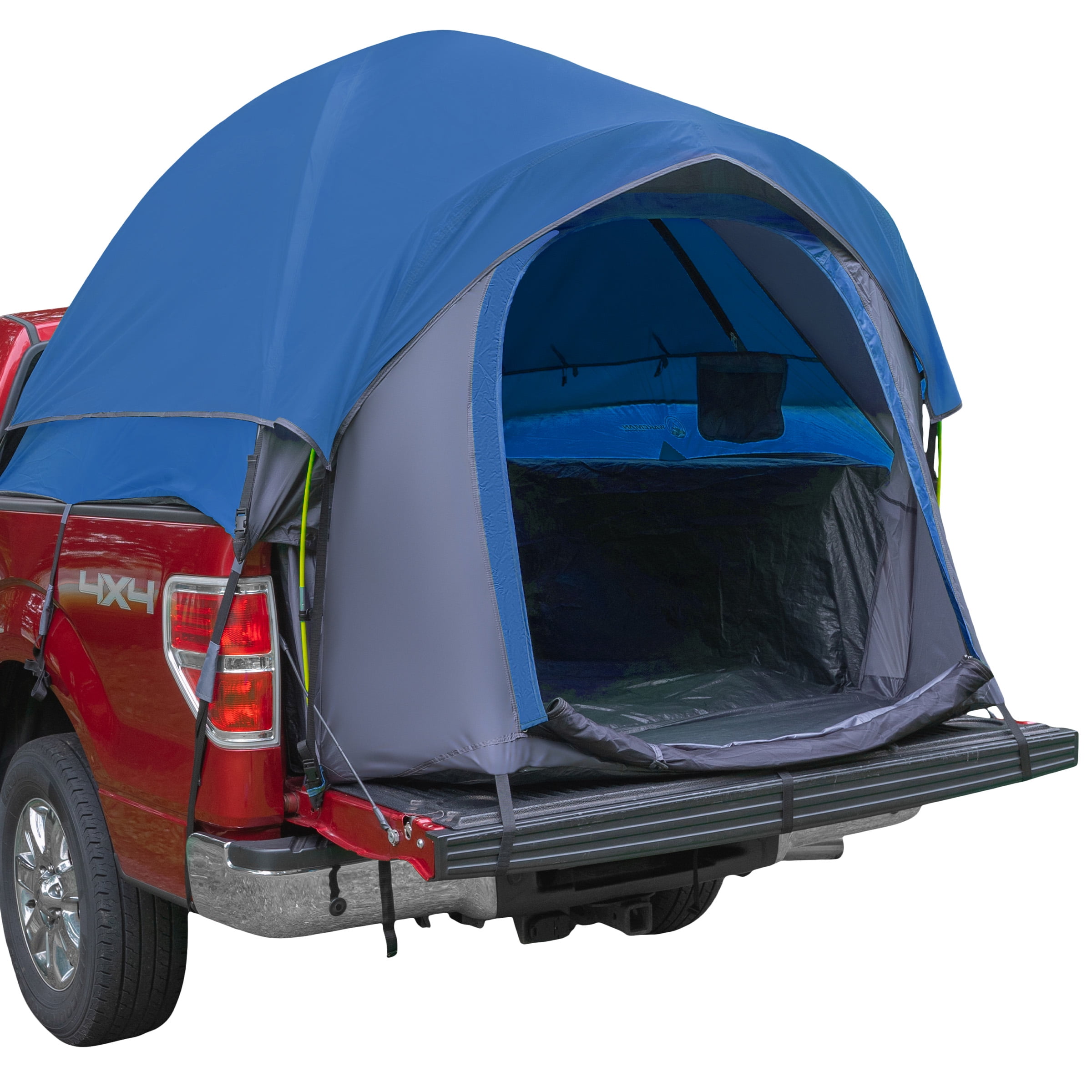 Wakeman Outdoors Water-Resistant Truck Bed Camping Tent for 5.5-6 Ft, 2-Person, Blue