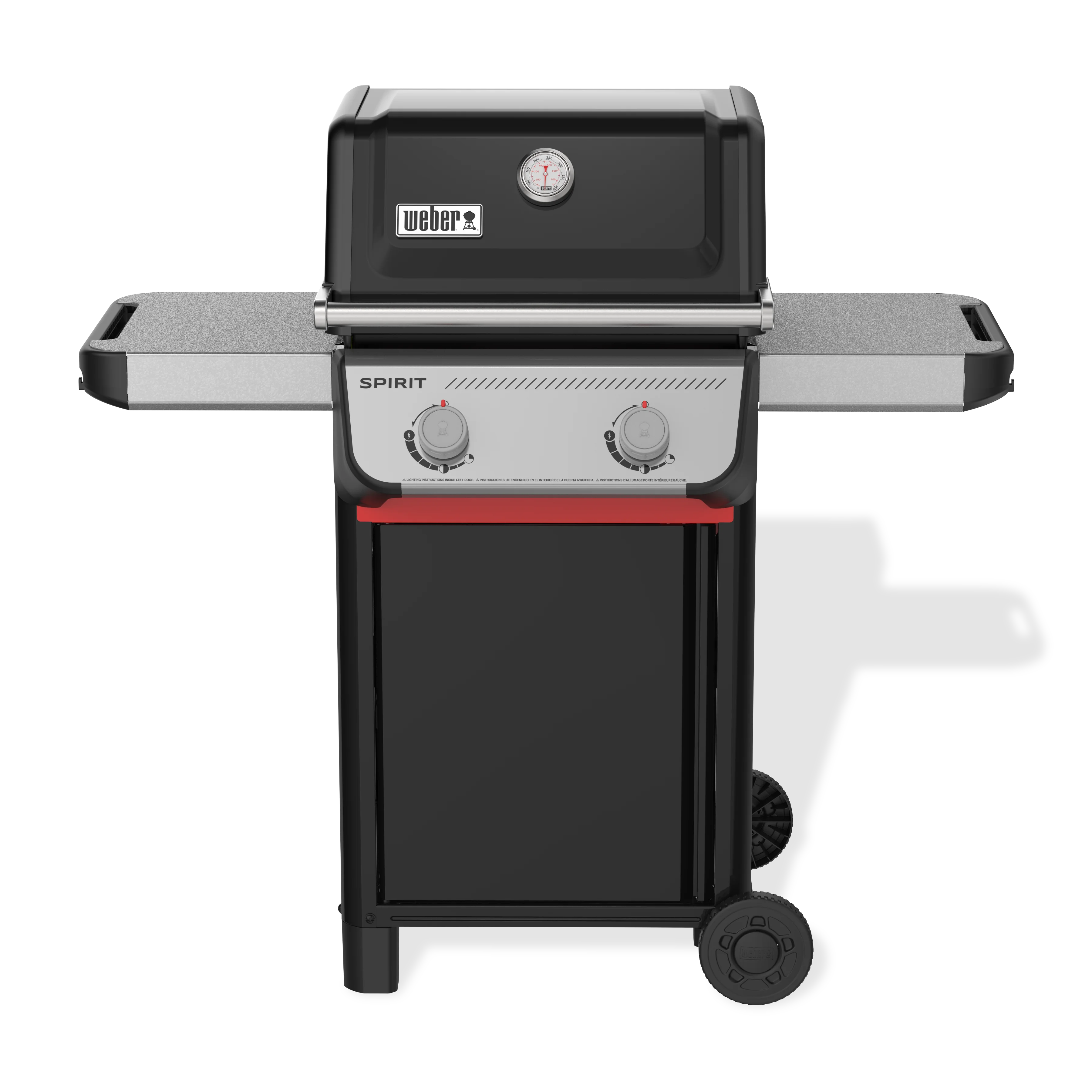 Weber Spirit E-210 Liquid Propane Gas Grill - 2 Burners, Black