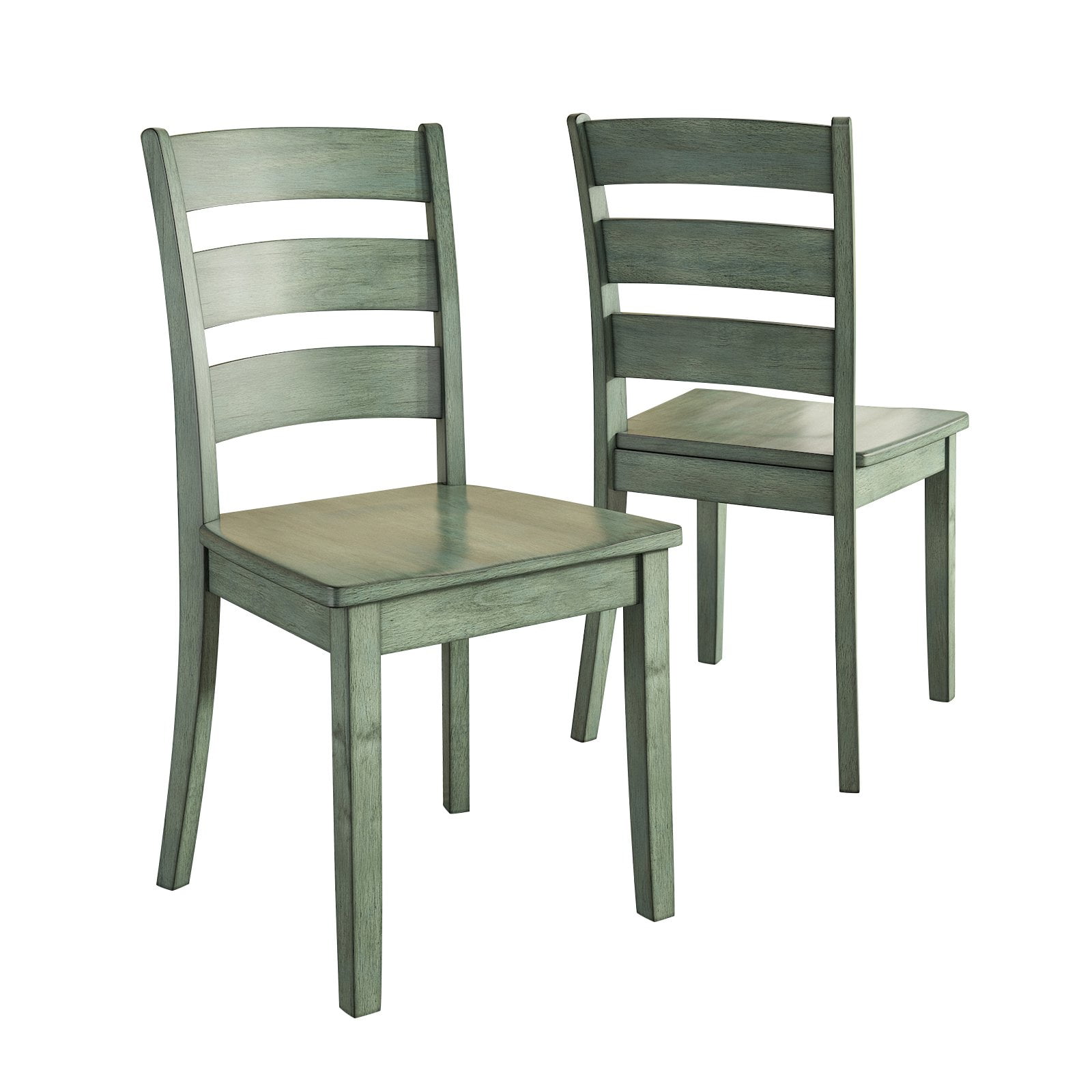 Weston Home Lexington 5-Piece Breakfast Nook Dining Set, Rectangular Table, Antique Sage