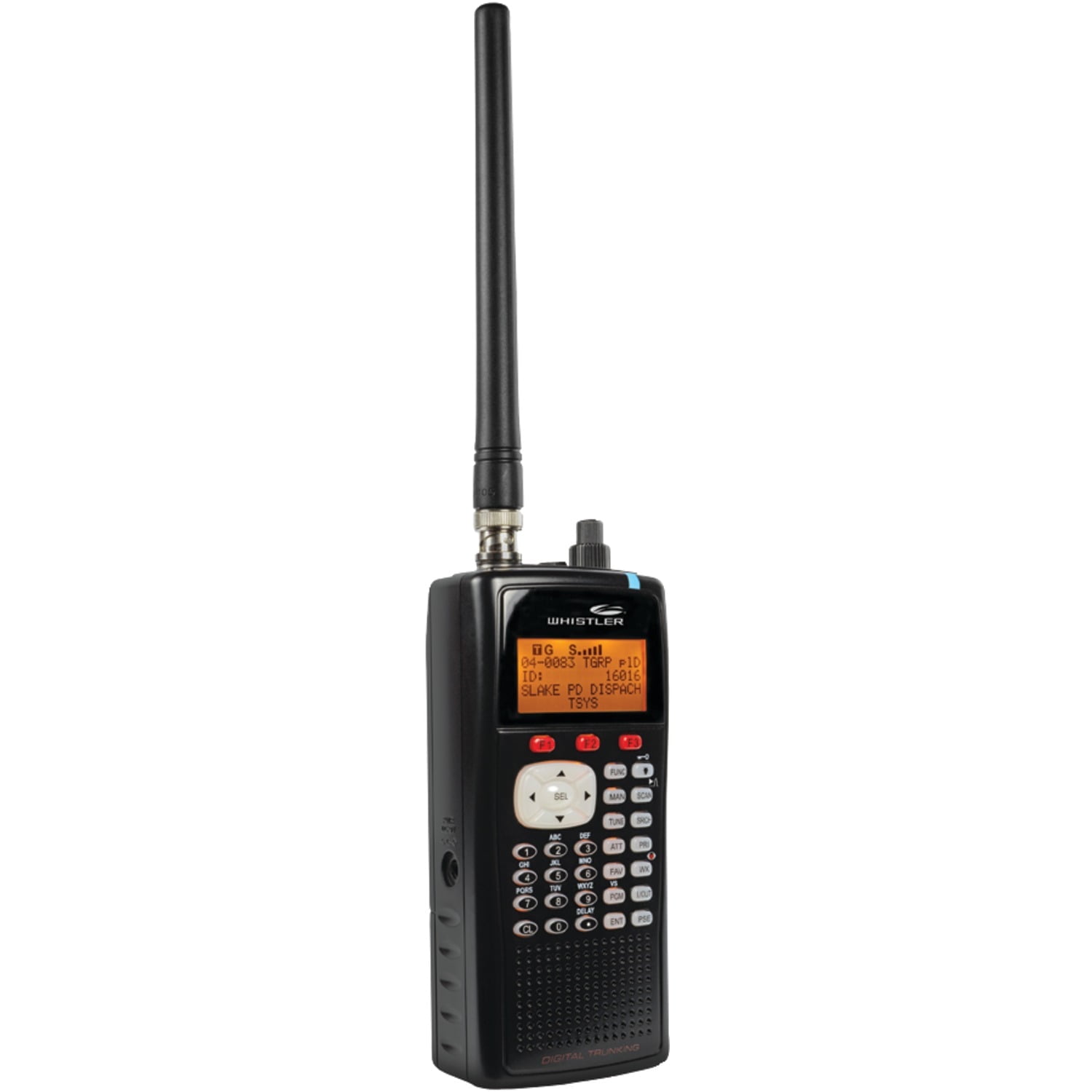 Whistler WS1040 1800-Channel Handheld Radio Scanner with Accessories Included, Multicolor