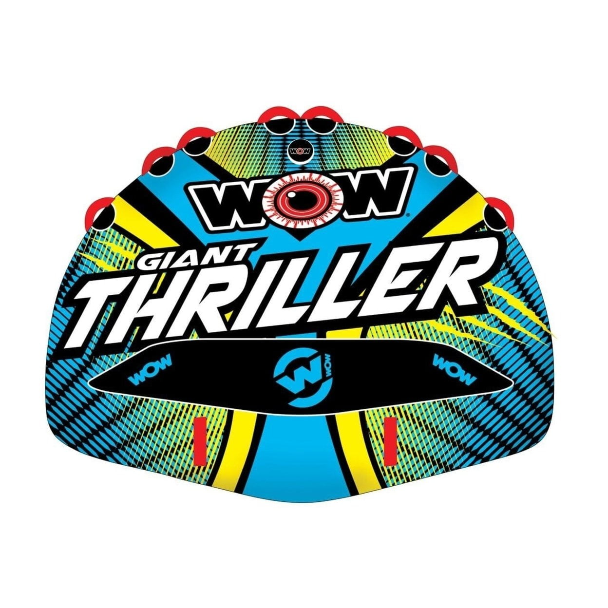 WOW Sports Giant Thriller Towable 1-4 Person Towable Tube for Boating
