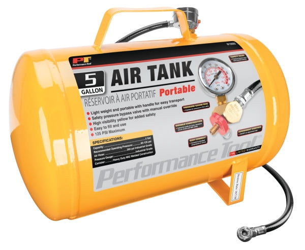 Wilmar W10005 5 Gallon Portable Air Tank