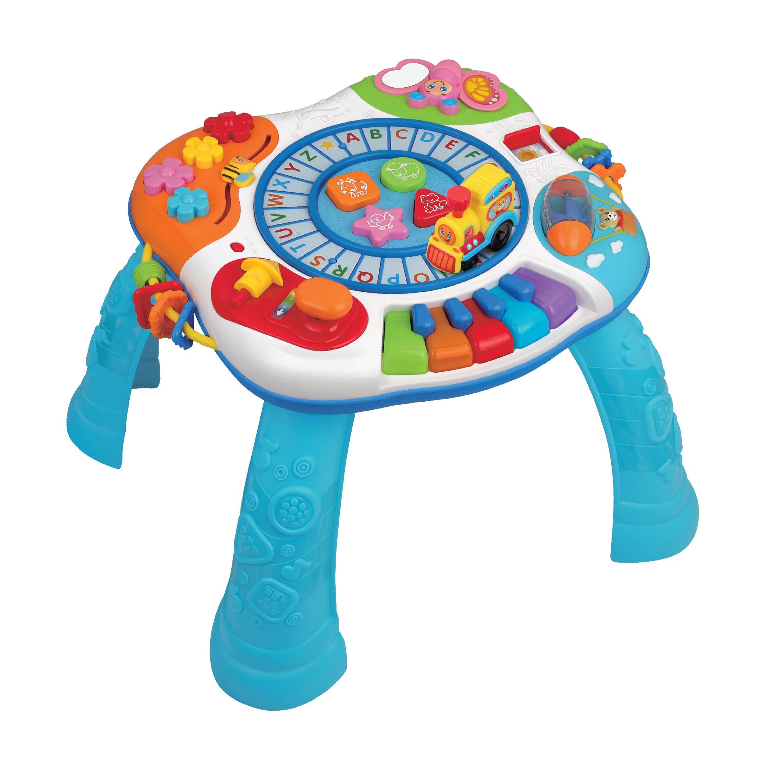 Winfun Letter Train & Piano Activity Table in Multicolor