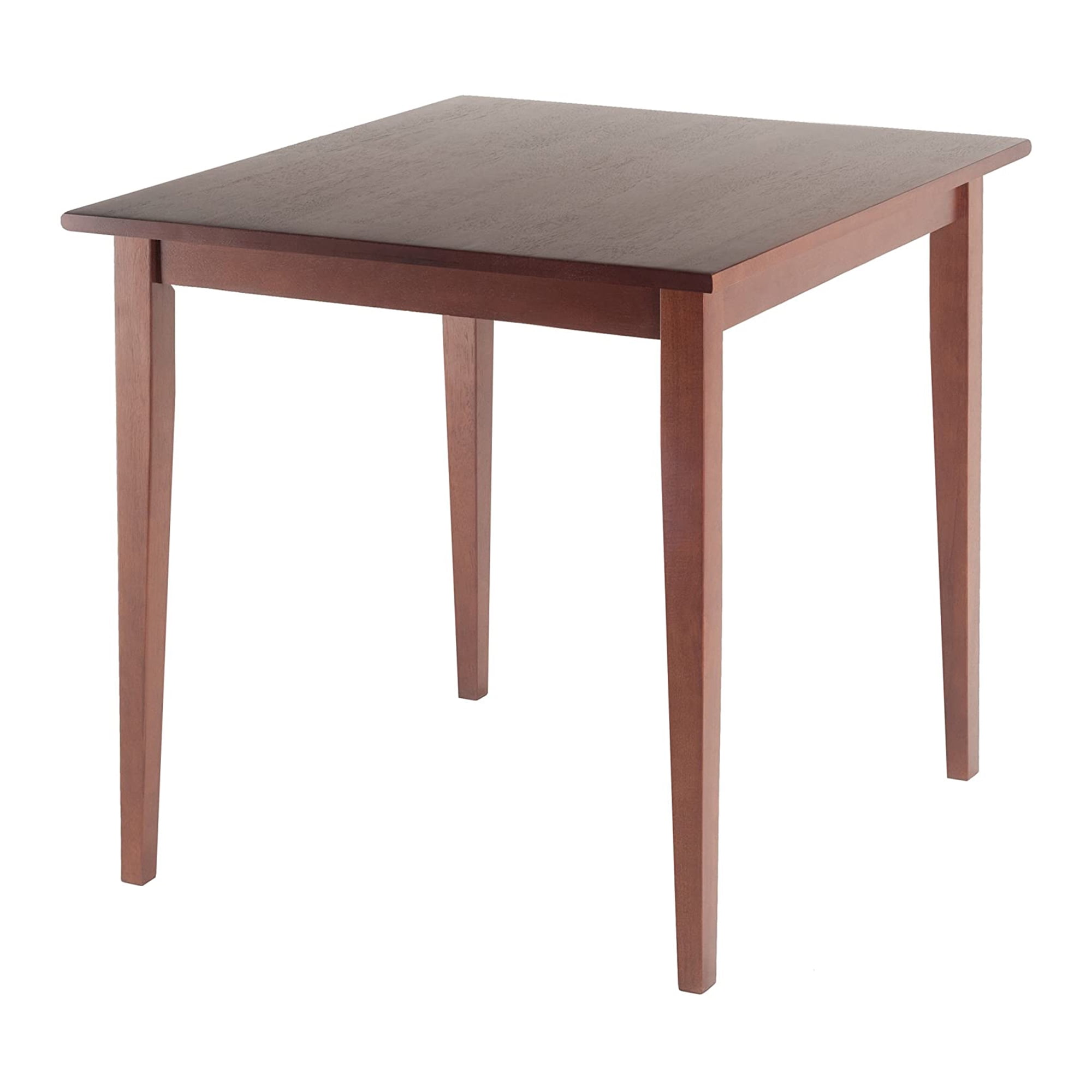 Winsome Wood Groveland Square Dining Table, Walnut Finish