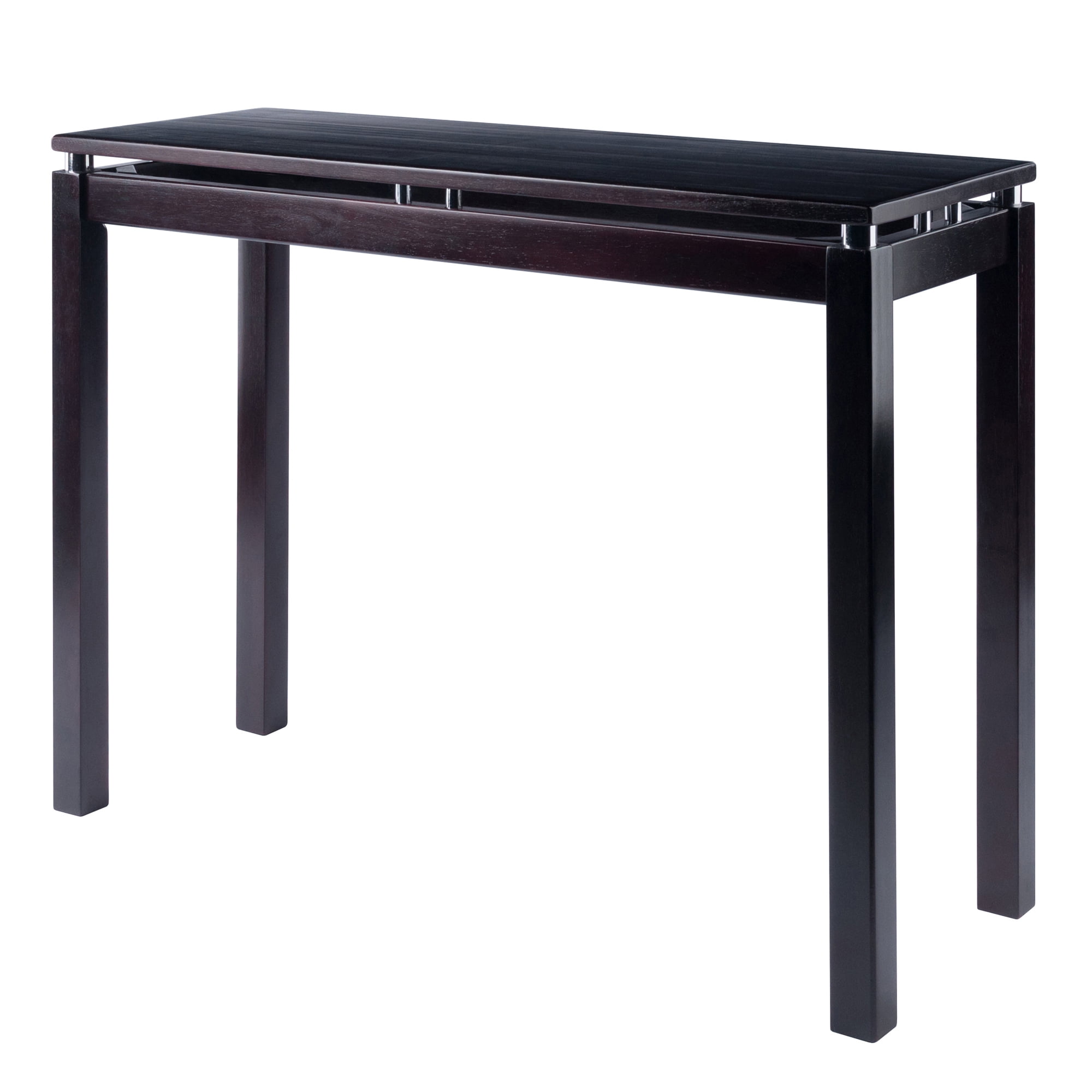 Winsome Wood Linea Console Hall Table, Espresso Finish