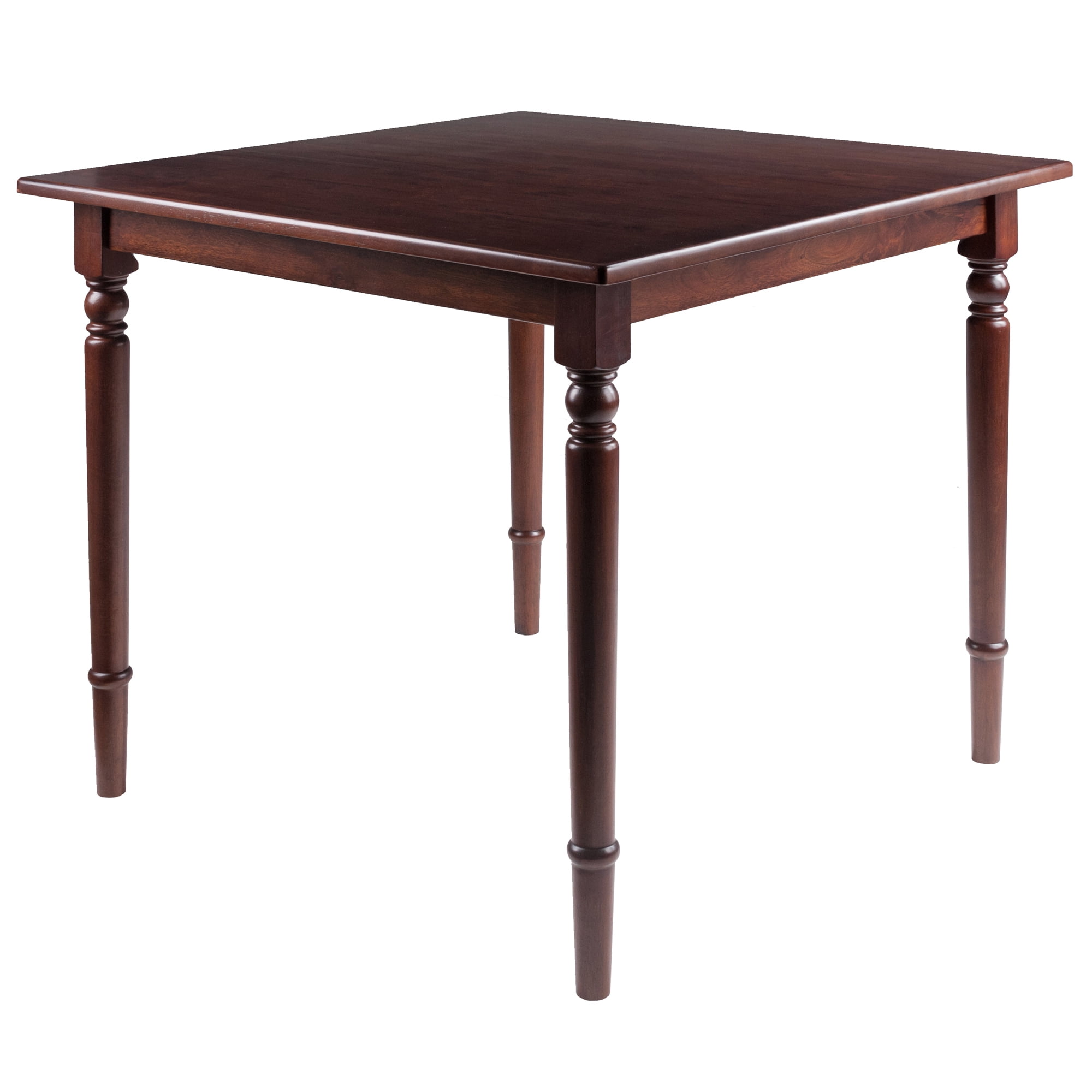 Winsome Mornay Square Dining Table, Walnut Finish