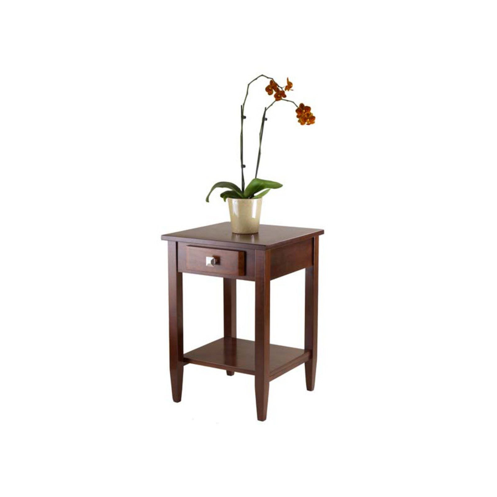 Winsome Wood Richmond Accent End Table, Walnut Finish