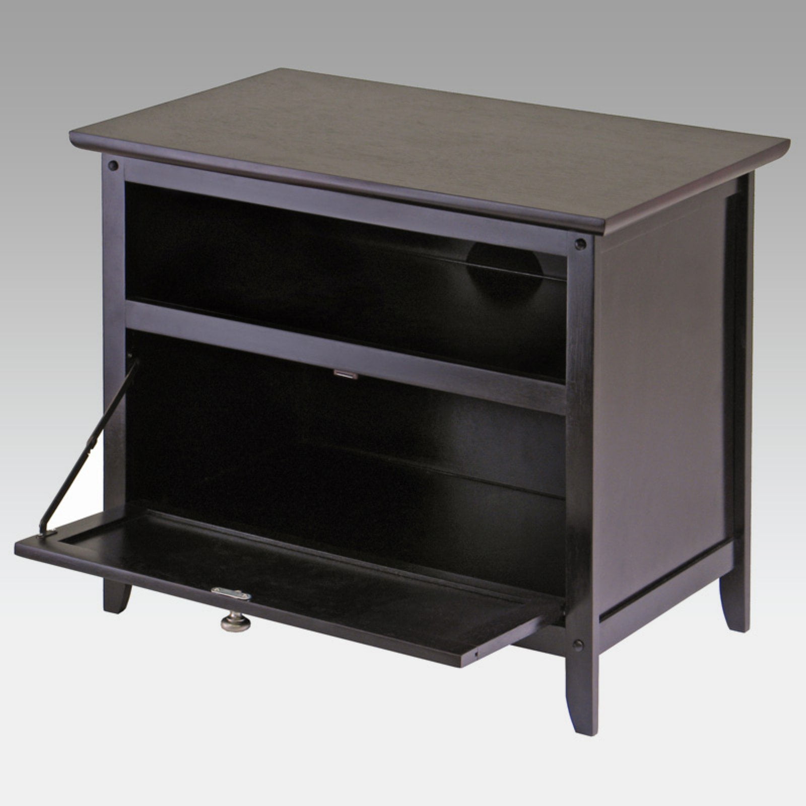 Winsome Zara TV & Media Stand, Espresso Finish