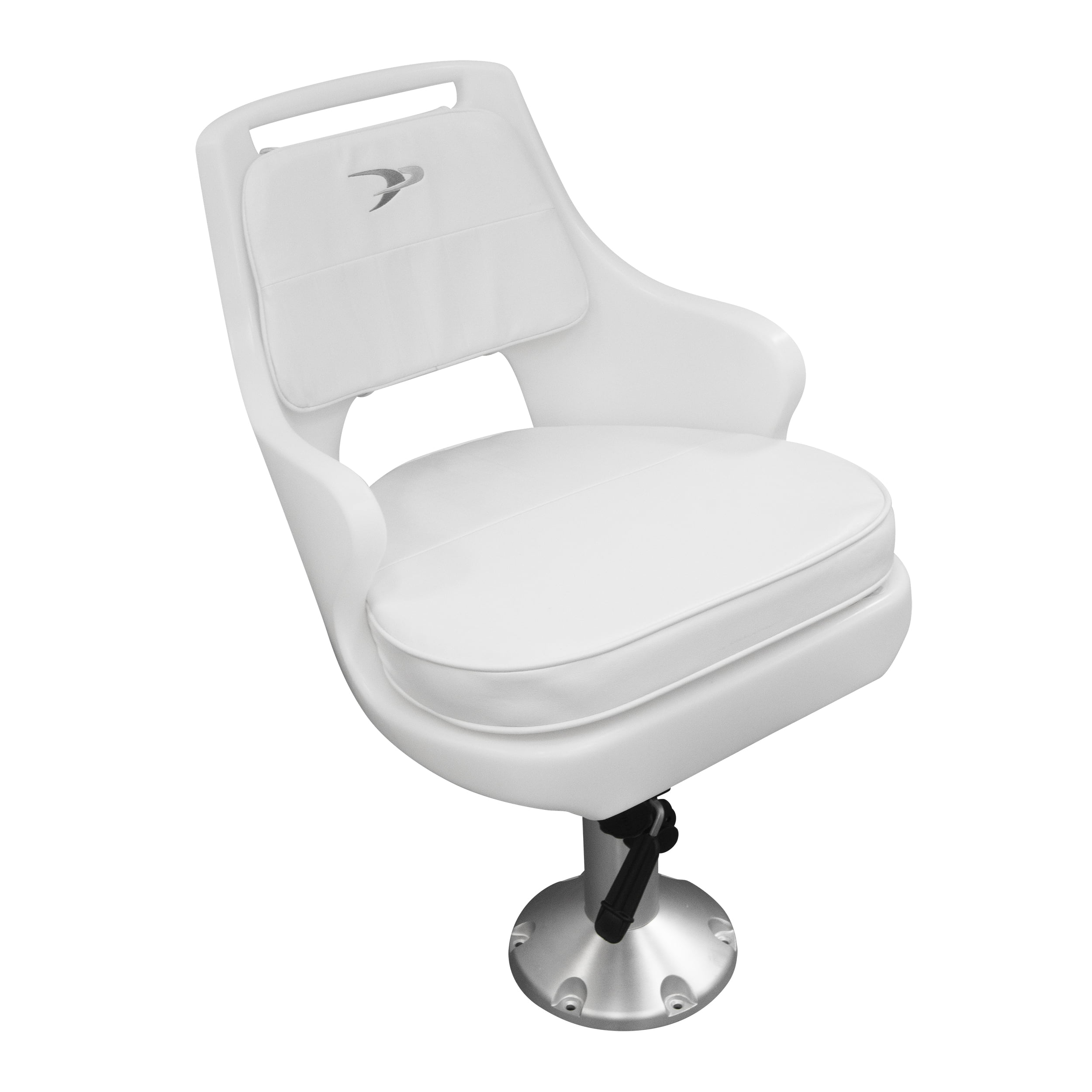 Wise 8WD015-710 Standard Pilot Chair with Cushions, Fixed Height Pedestal and Seat Slide