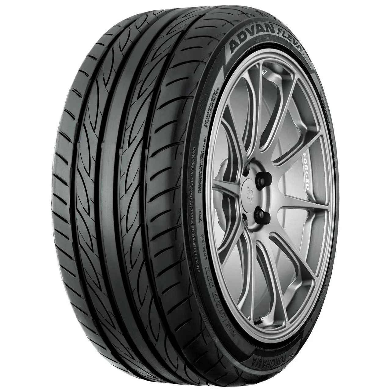 Yokohama Advan Fleva V701 UHP Summer 195/50R15 82V Passenger Tire
