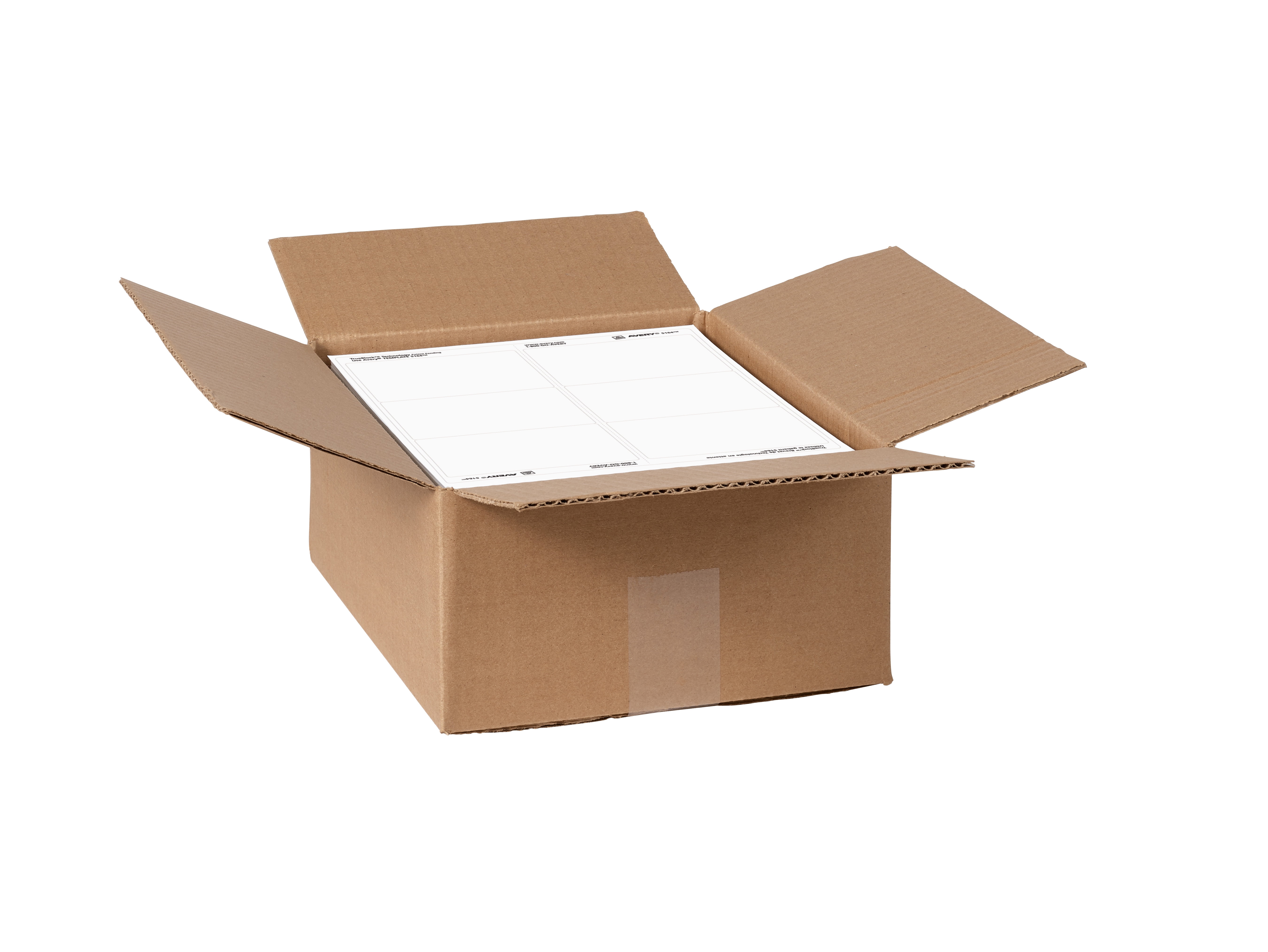 Avery Shipping Address Labels, Full Sheet Labels, Permanent, 500 Labels (91200)