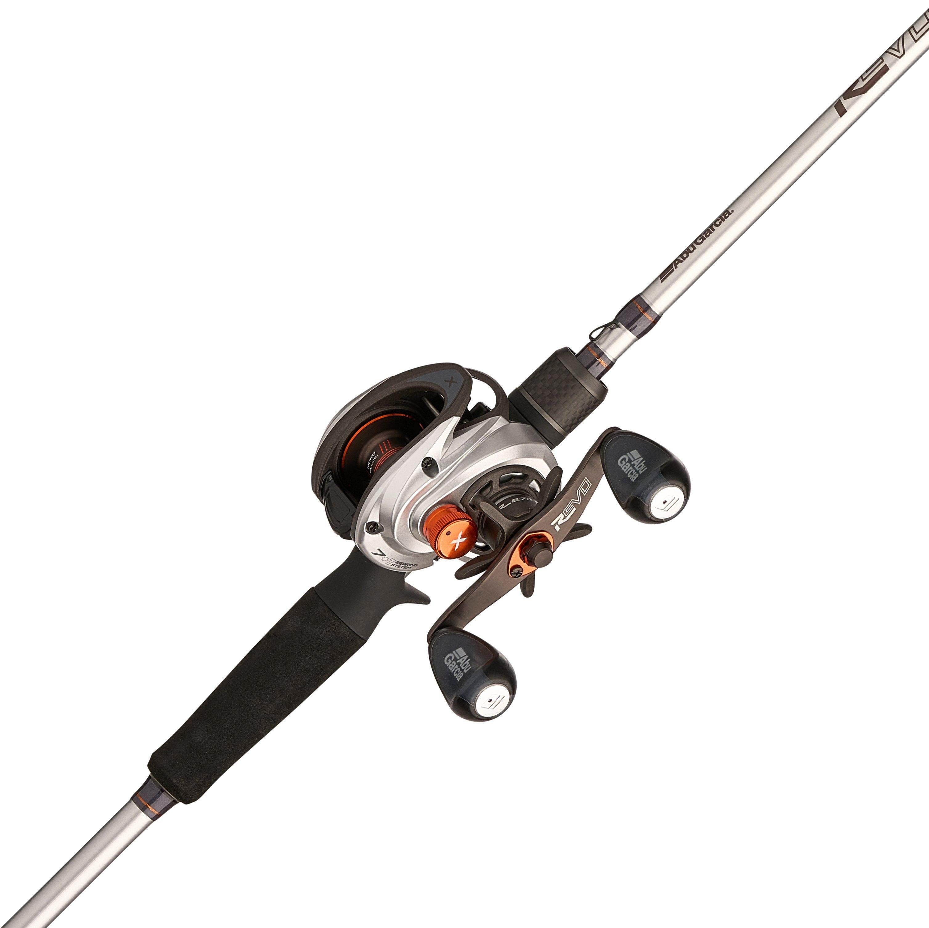 Abu Garcia Revo X Baitcast Fishing Combo, 7' Medium Heavy Rod, Right Handed Reel