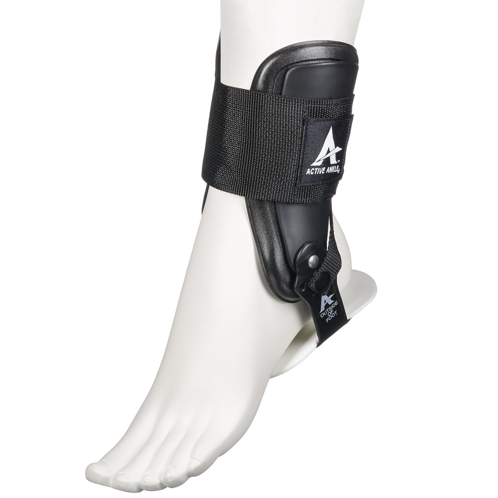 Active Ankle T2 Ankle Brace, Black, Medium