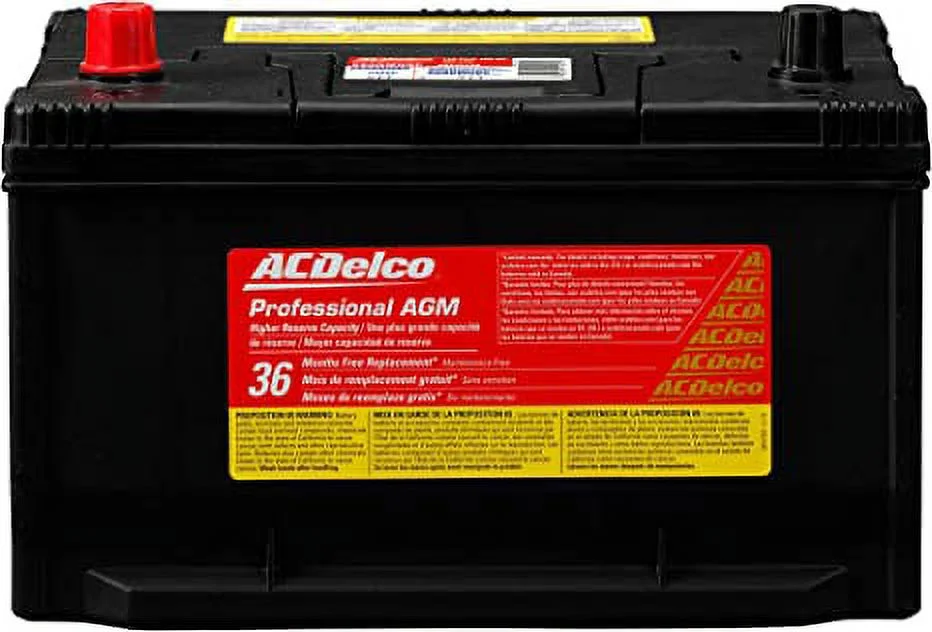 ACDelco AGM Automotive BCI Group 65 Battery 65AGMHRC