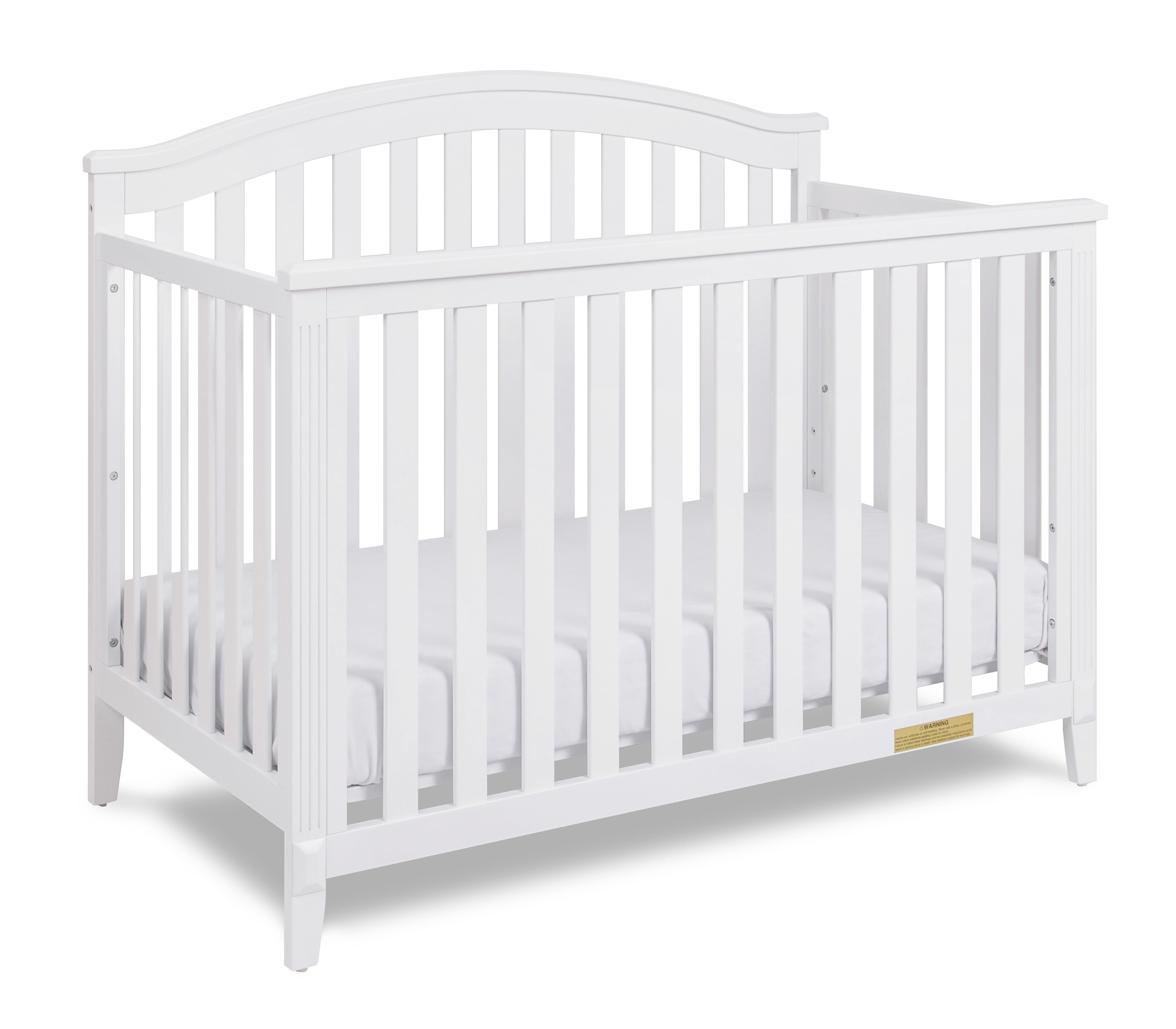 AFG Baby Furniture Kali II 4-in-1 Convertible Crib White