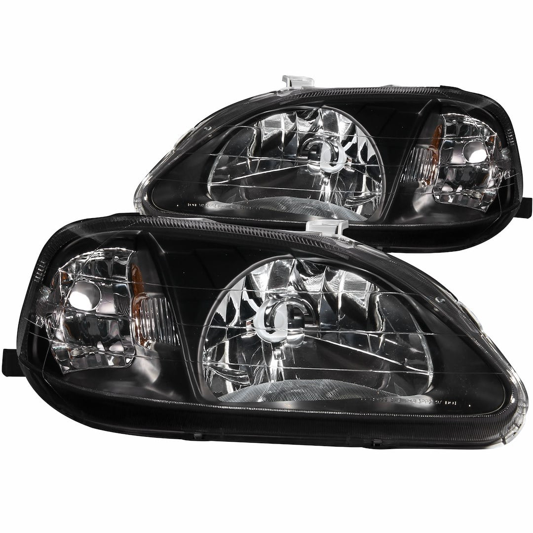 ANZO USA 121070 Crystal Headlight Set Fits select: 1999-2000 HONDA CIVIC