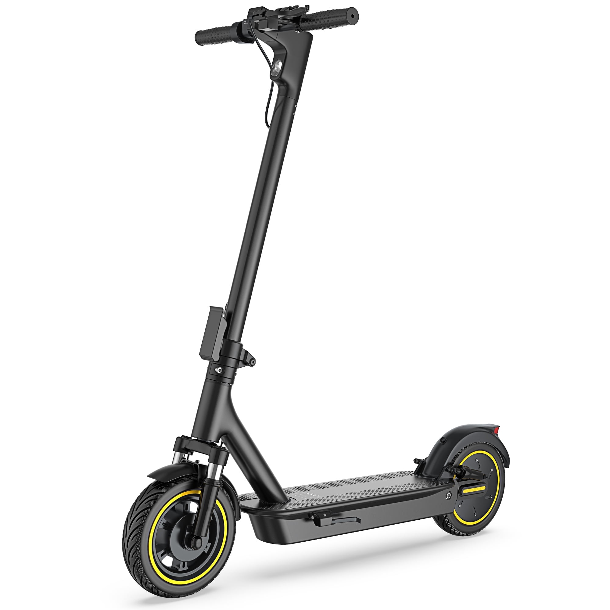 AOVOPRO ESMAX 500W 10' Foldable Electric Scooter for Adults with Air Tire and Dual Shock Absorption, Dual Braking UL2272