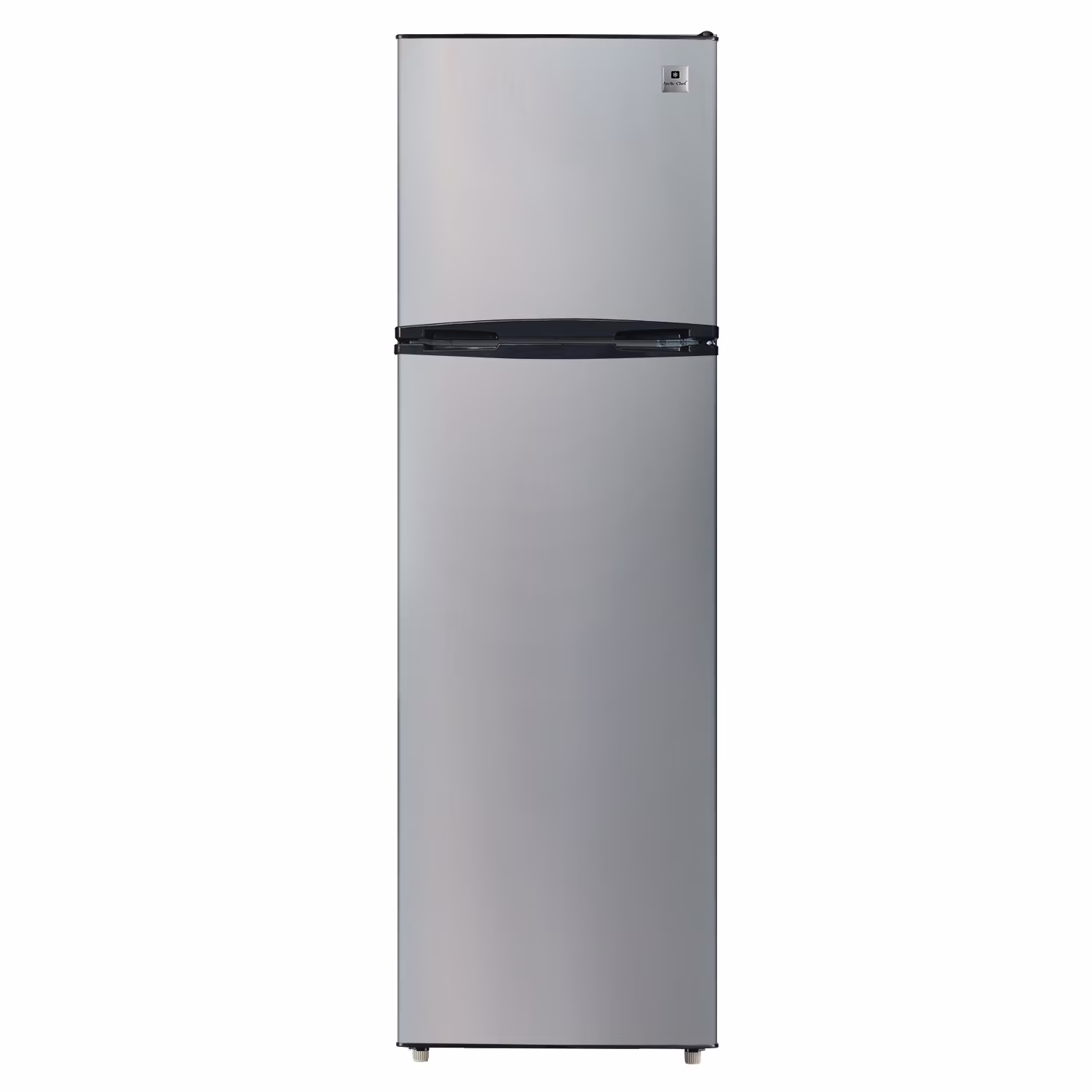 Arctic Chef, 10 Cu. ft Top-Freezer Apartment-Size Refrigerator, Stainless