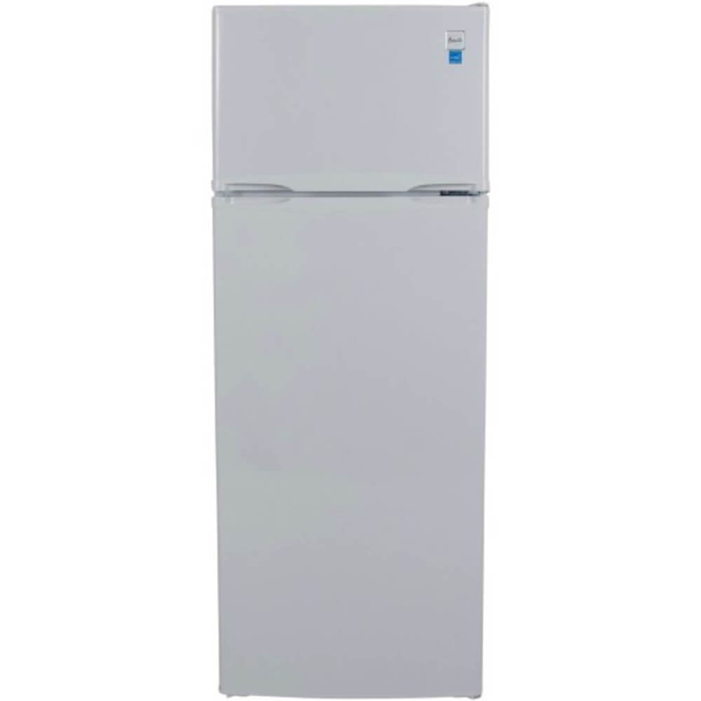 Avanti RA730B0W 7.3 Cu. Ft. White Top Freezer Refrigerator