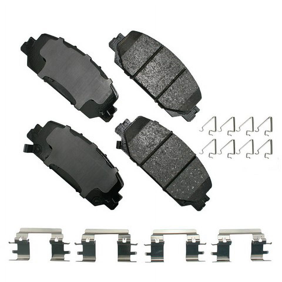 Akebono ACT2036 Disc Brake Pad Kit Fits select: 2017-2023 HONDA CR-V, 2023 HONDA HR-V