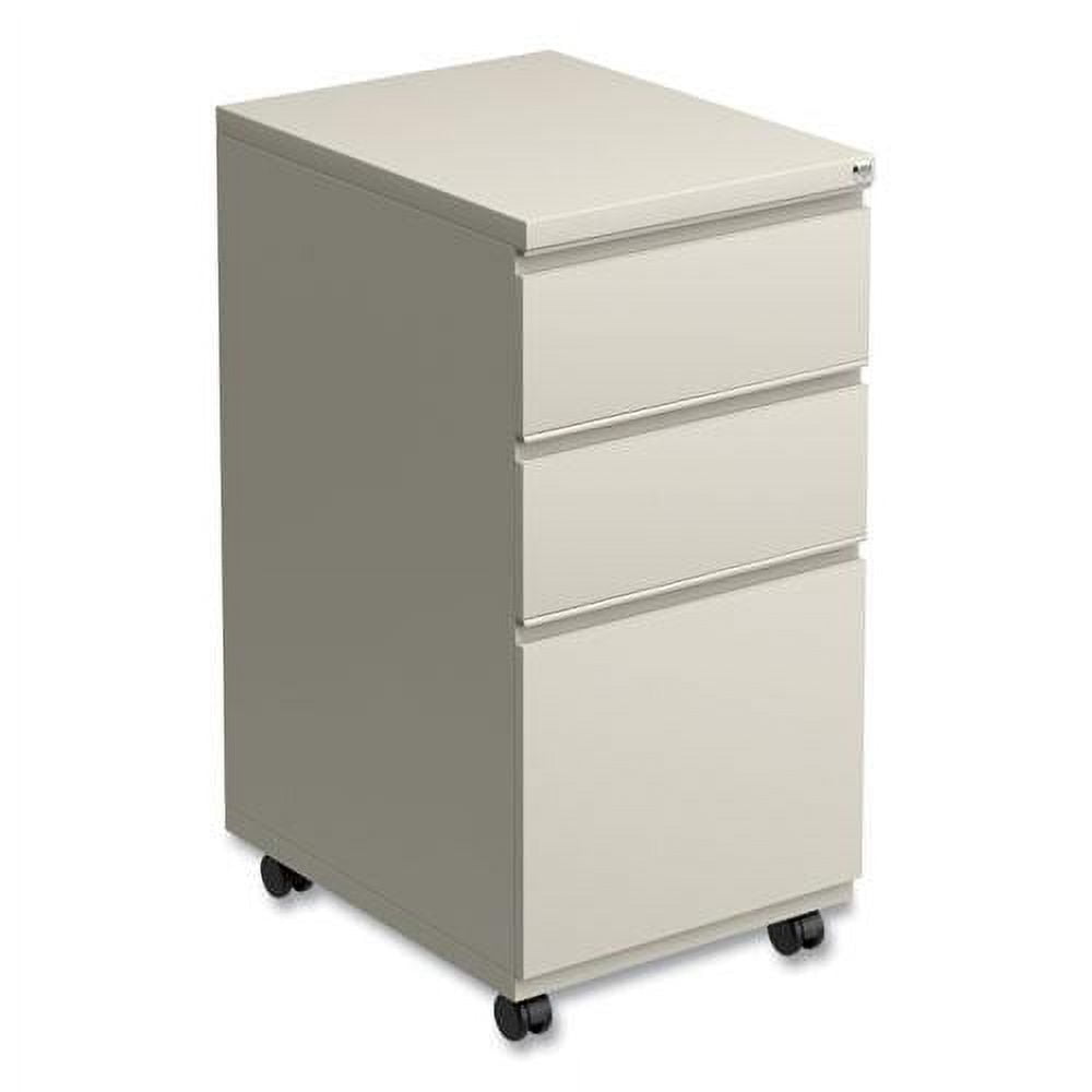 Alera 3 Drawers Vertical Lockable Filing Cabinet, Putty