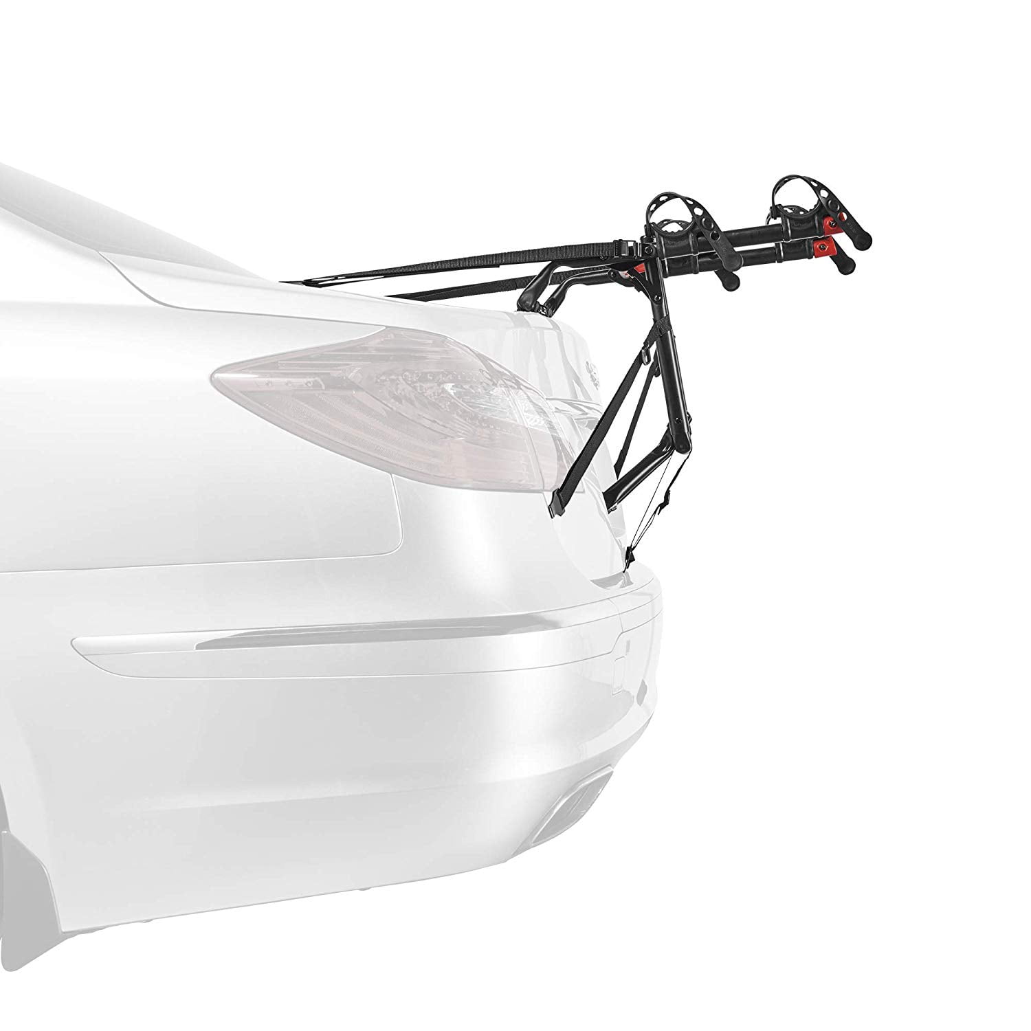Allen Sports Premier Foldable 2-Bicycle Trunk Mounted Carrier Rack, Model S-102, Black