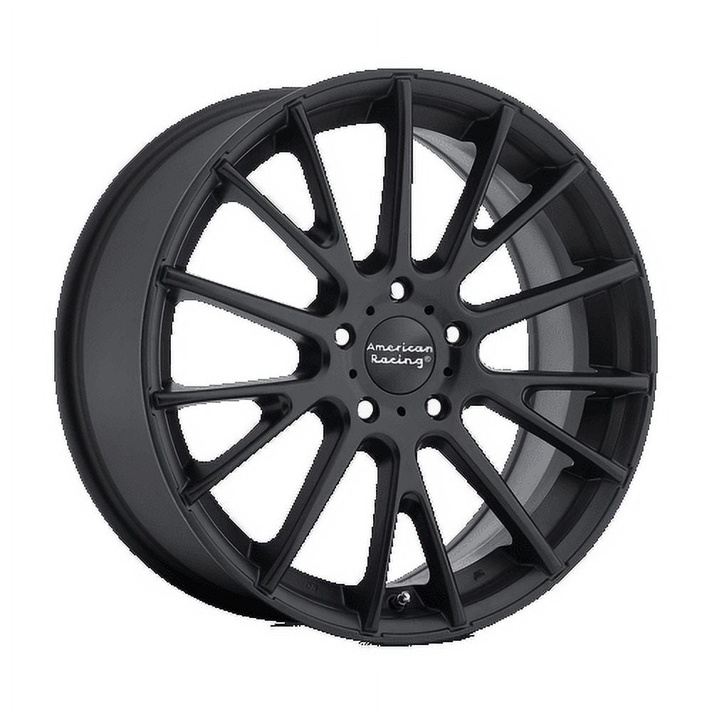 American Racing Aluminum Rim AR904 18X8in Satin Black Finish, AR90488012745