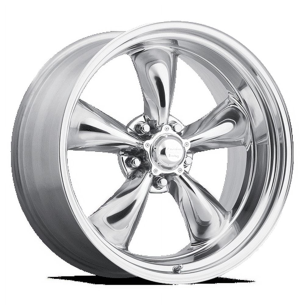 American Racing Vintage Aluminum Rim VN515 TORQ THRUST II 1 PC 15X10in Polished Finish, VN5155173