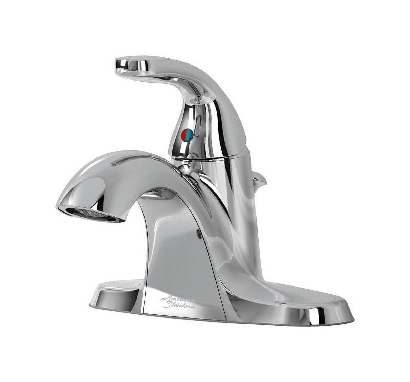 American Standard Cadet Chrome Single Handle Lavatory Faucet 4 in.