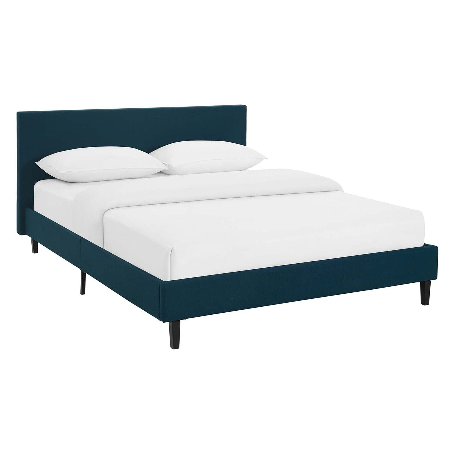 Anya Full Fabric Bed Azure