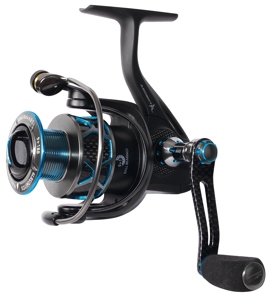 Ardent Bolt Spinning Reel 2000 Size, Freshwater, High Speed 5.1:1 Gear Ration, 9+1 Ball Bearing Design, Carbon Fiber Handle