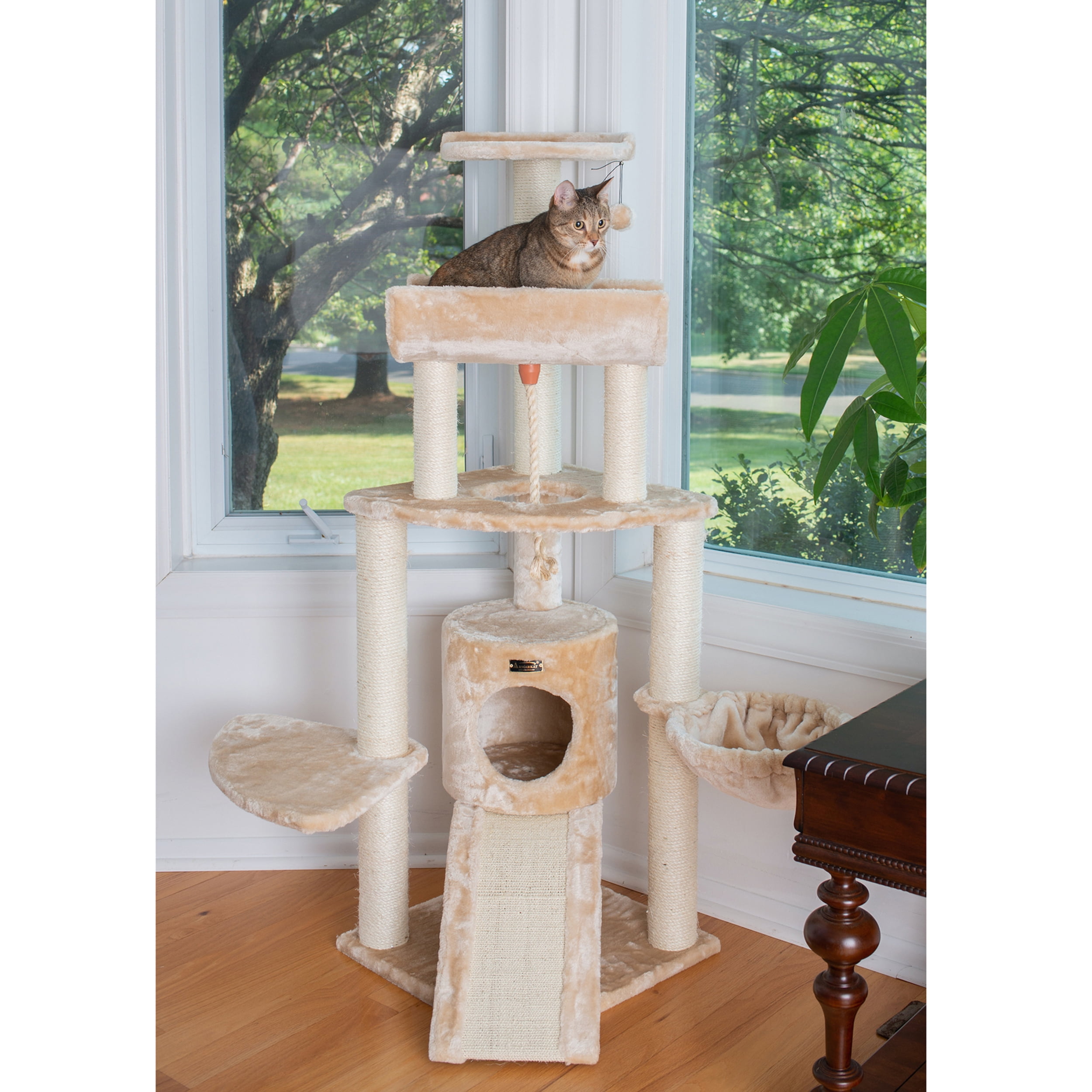 Armarkat real wood Cat Tree Model A5806, Beige