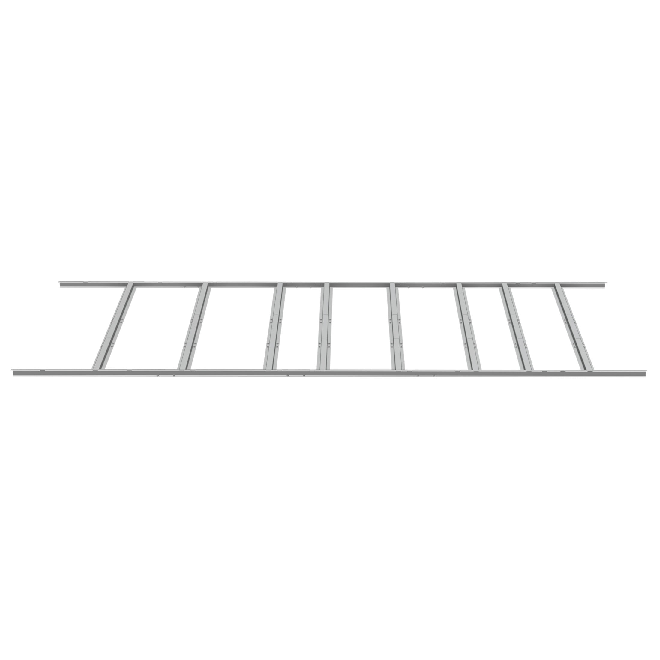 Arrow Grey Floor Frame Kit For Elite Sheds 10X8 And 10X10 Ft.