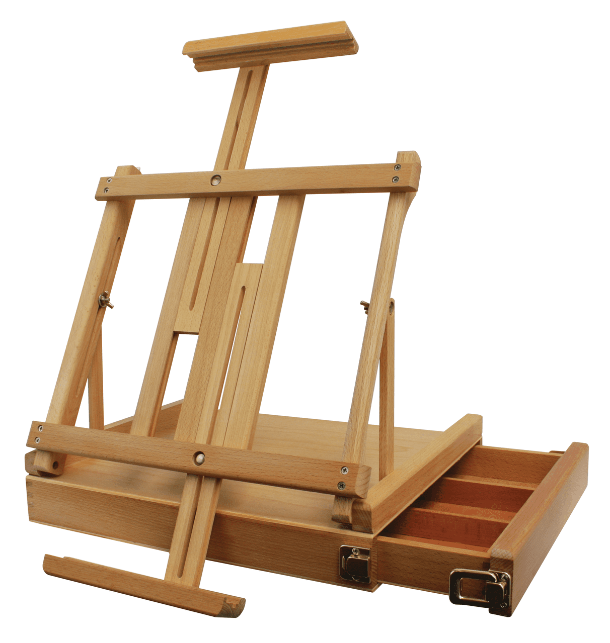 Art Alternatives Ravenna Tabletop Sketch Box Easel, Natural