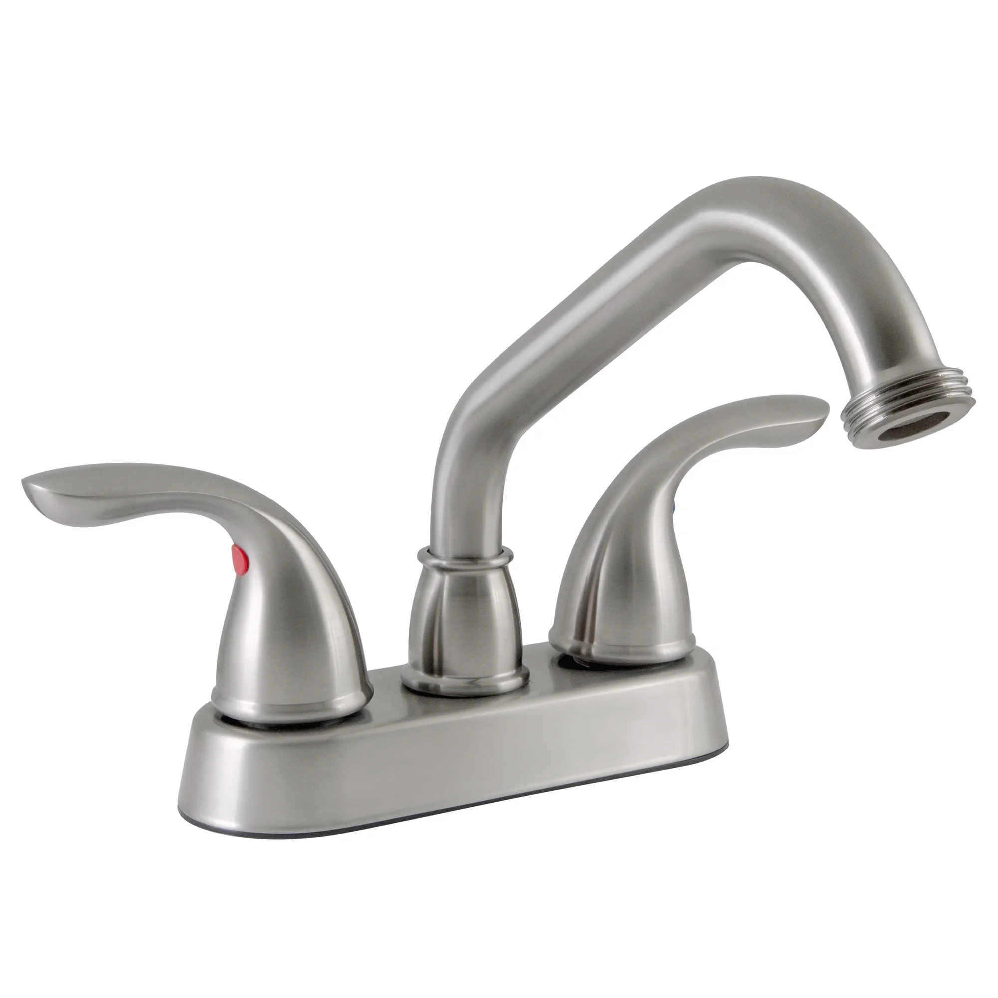 Ashland 2-Handle Utility Faucet in Satin Nickel