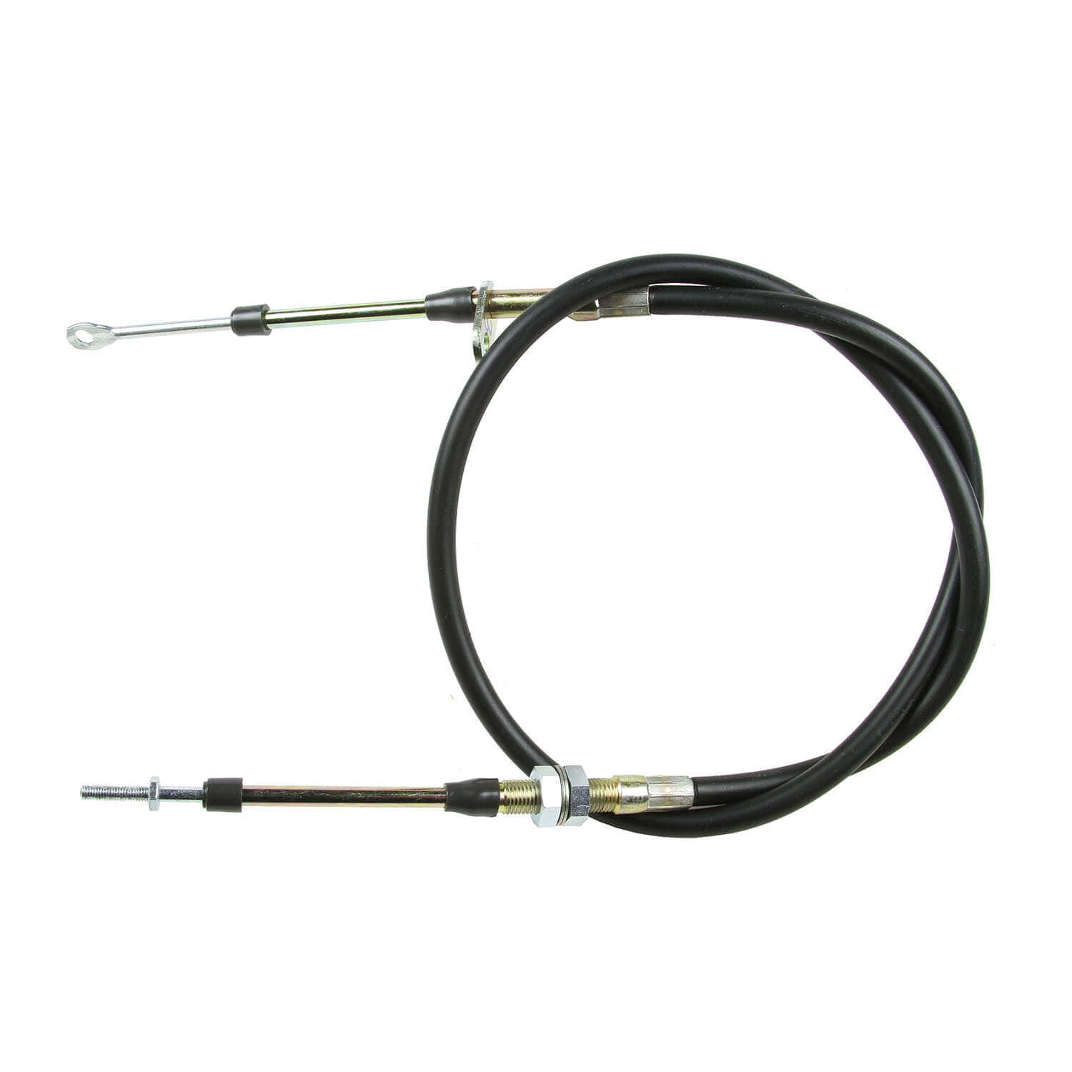 B&M 81832 B&M Super Duty Shifter Cable - 4-Foot Length - Black
