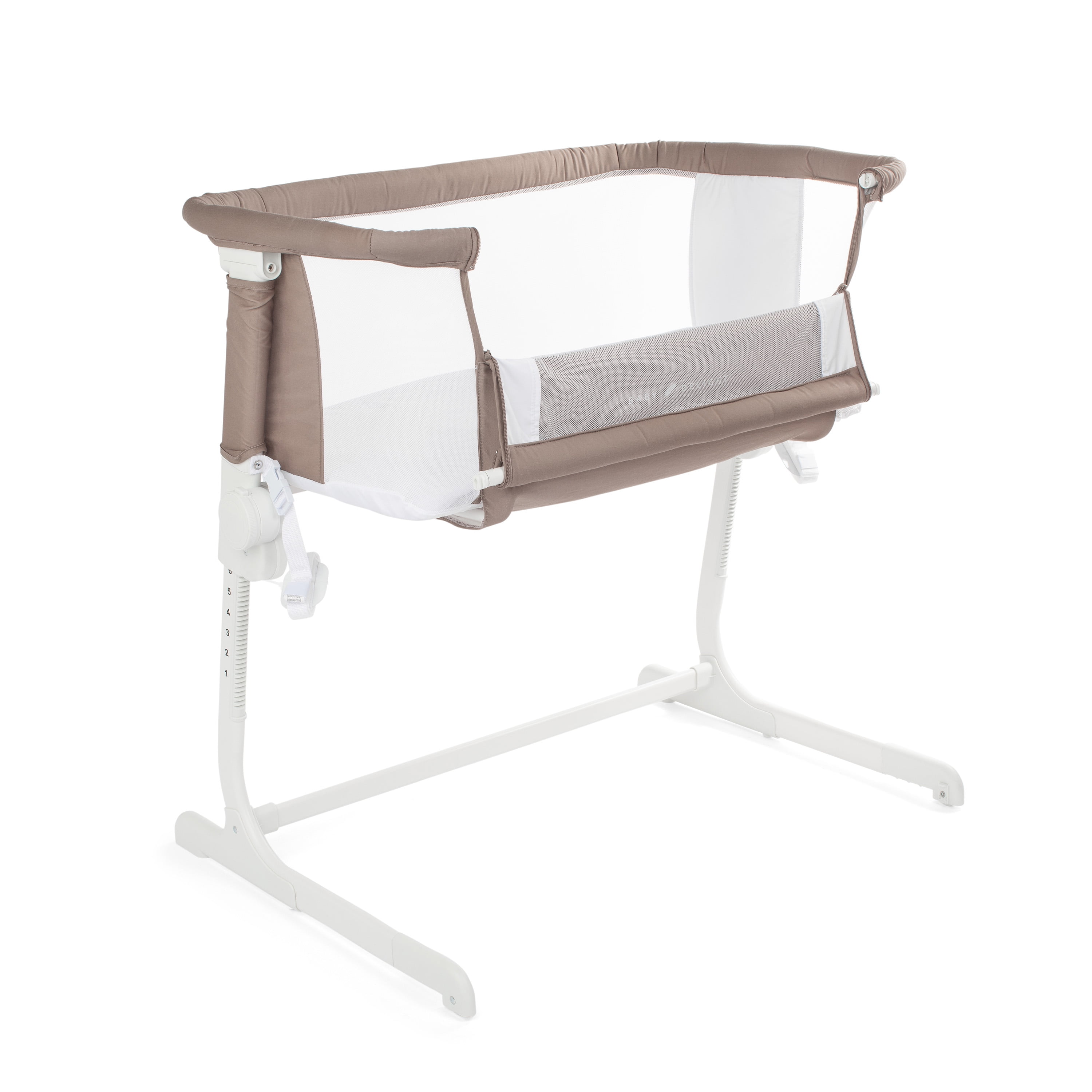Baby Delight Beside Me Dreamer Organic Bedside Sleeper and Bassinet - Mocha