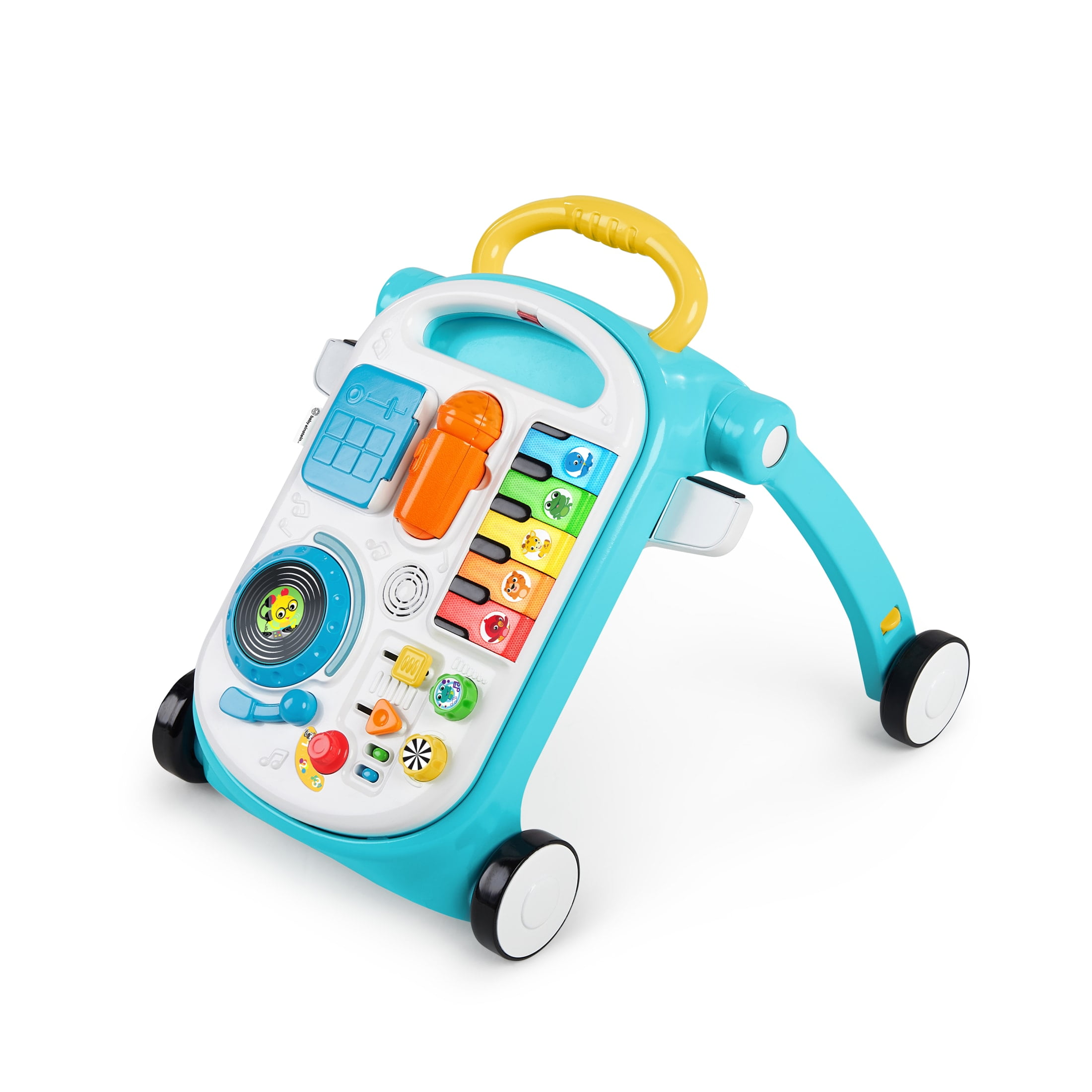 Baby Einstein Musical Mix ‘N Roll 4-in-1 Push Walker, Activity Center, Toddler Table and Floor Toy for 6 Months+ Unisex