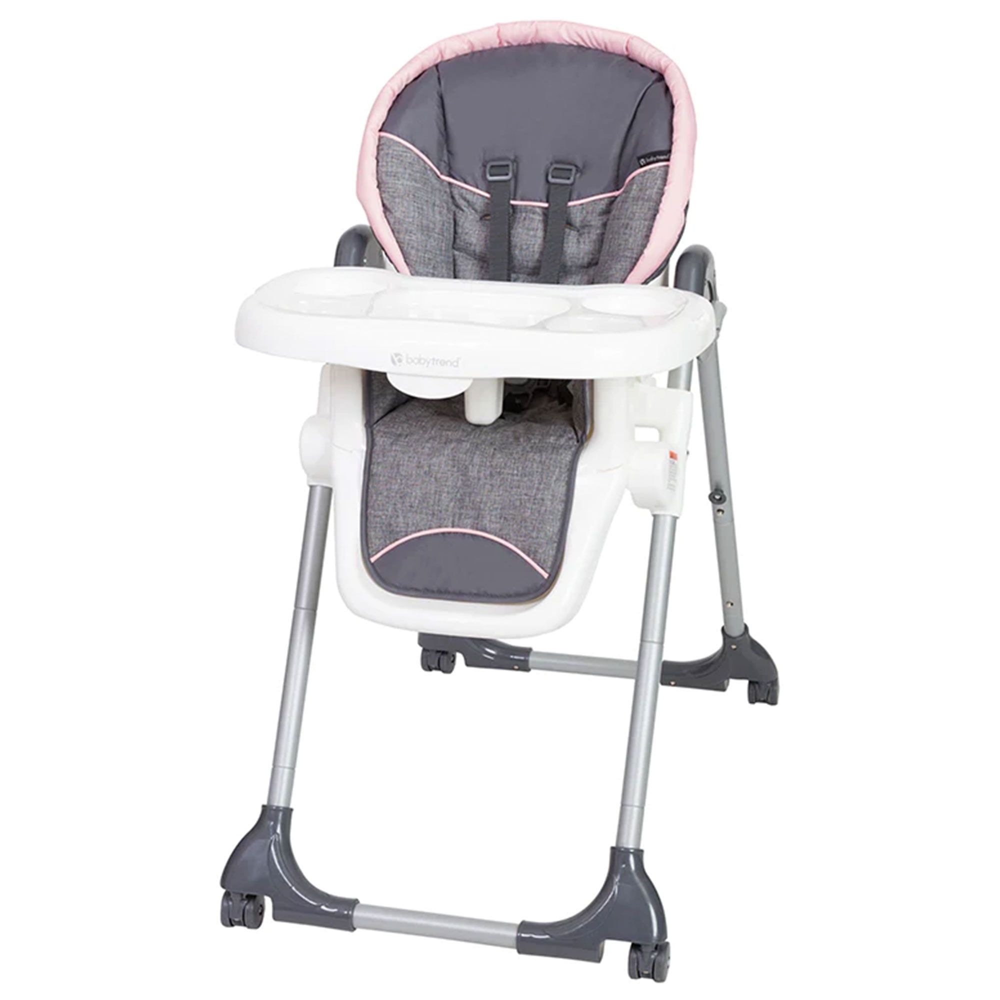 Baby Trend Dine Time 3-in-1 Baby and Toddler High Chair, Starlight Pink