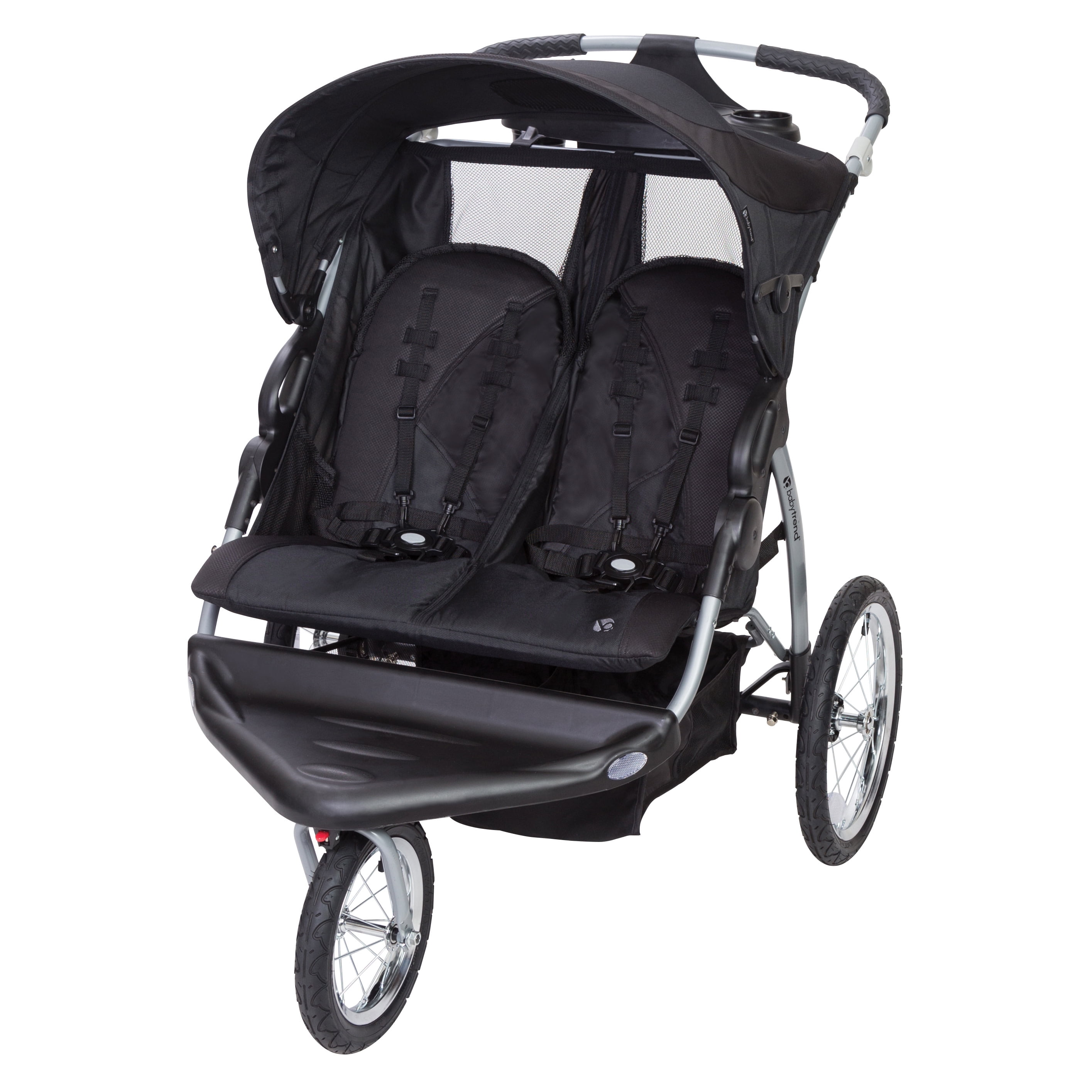 Baby Trend Expedition Double Jogging Stroller, Black