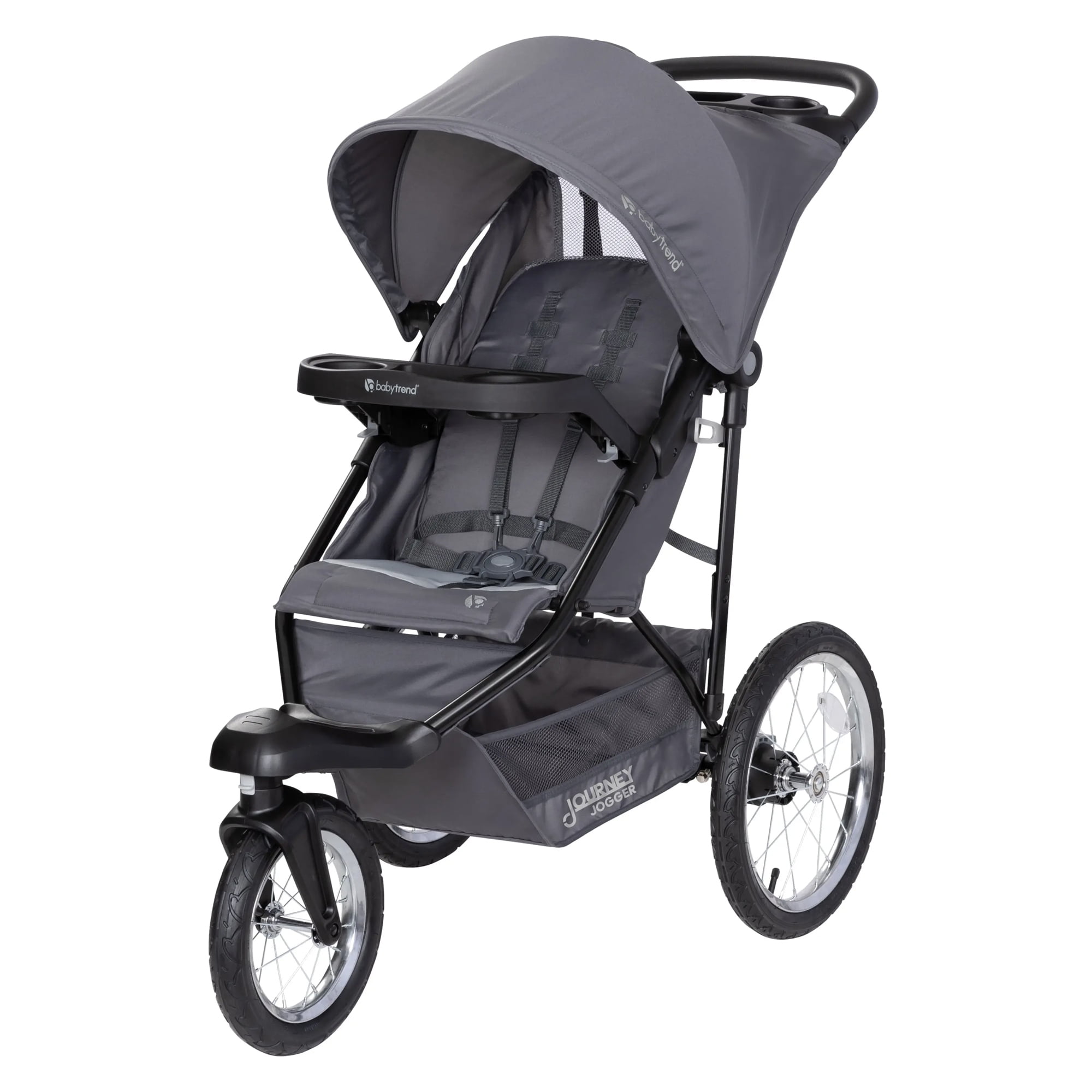 Baby Trend Journey Jogging Stroller, Stellar Grey, Lightweight & Durable