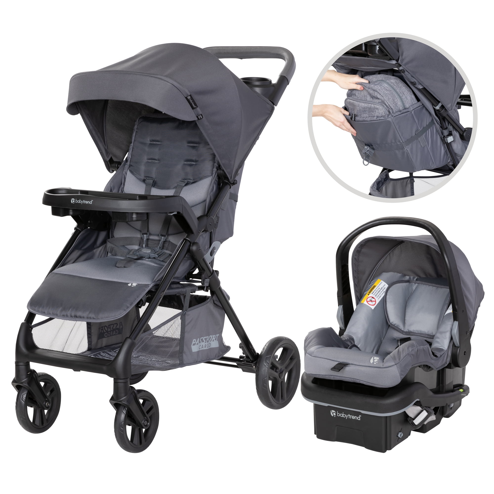 Baby Trend Passport Cargo Travel System (with EZ-Lift™ PLUS Infant Car Seat)