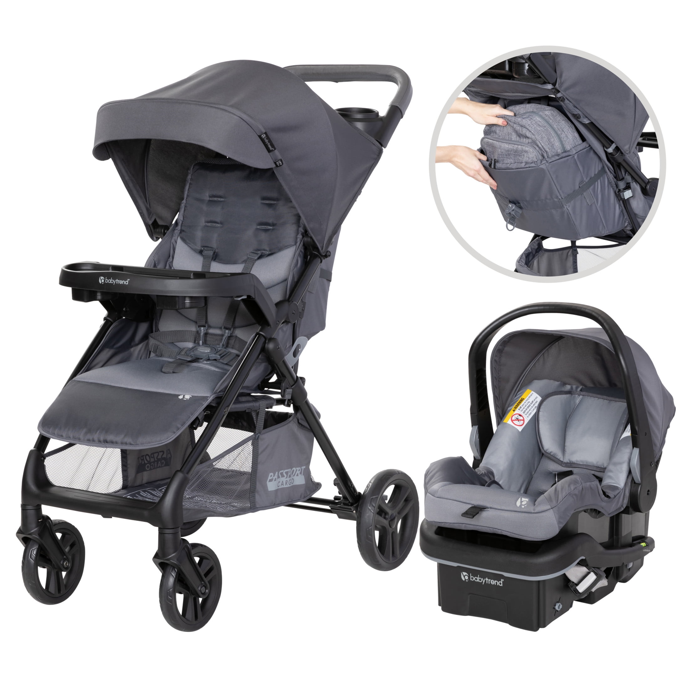 Baby Trend Passport Cargo Travel System (with EZ-Lift™ PLUS Infant Car Seat)