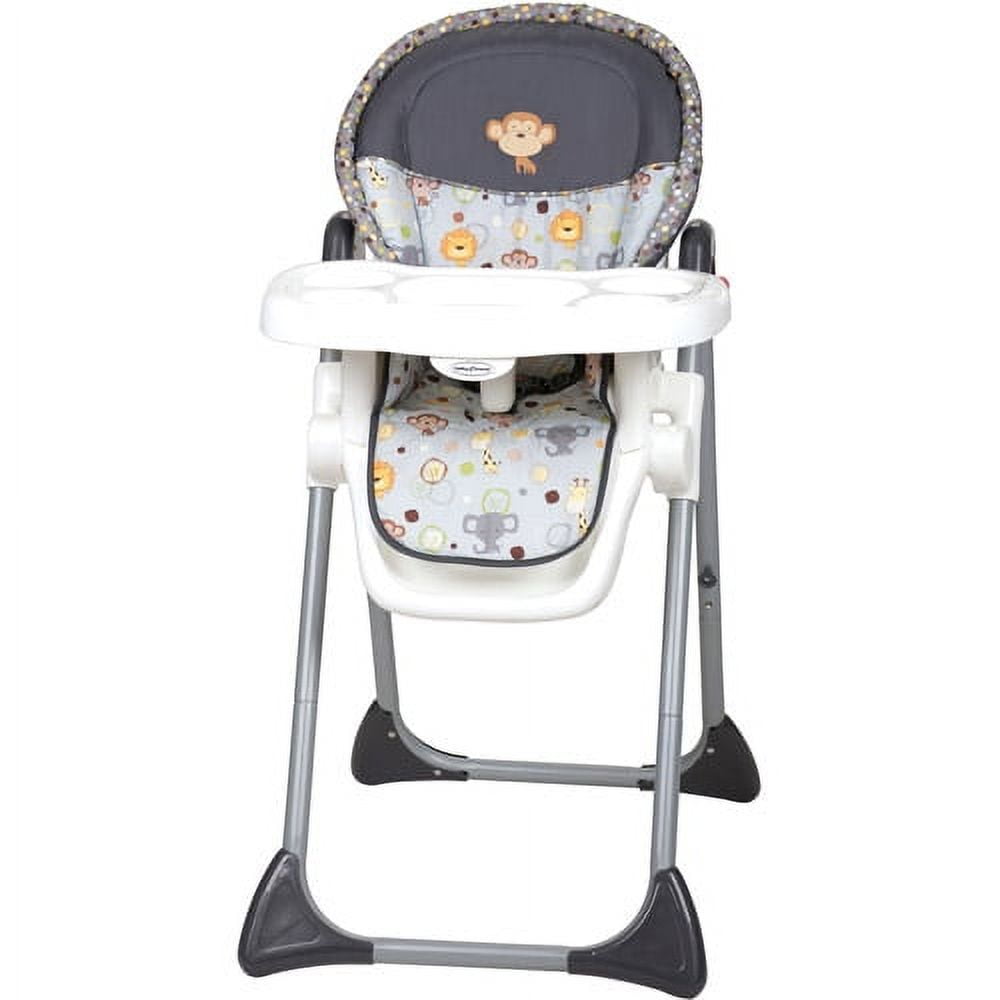 Baby Trend Sit-Right Adjustable High Chair, Bobbleheads Design, 6-Position Height