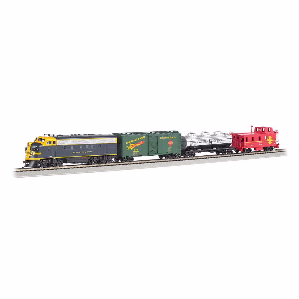 Bachmann Trains HO Scale Thunder Chief - Ready To Run Electric Train Set w/ Sound Value Equipped Locomotive