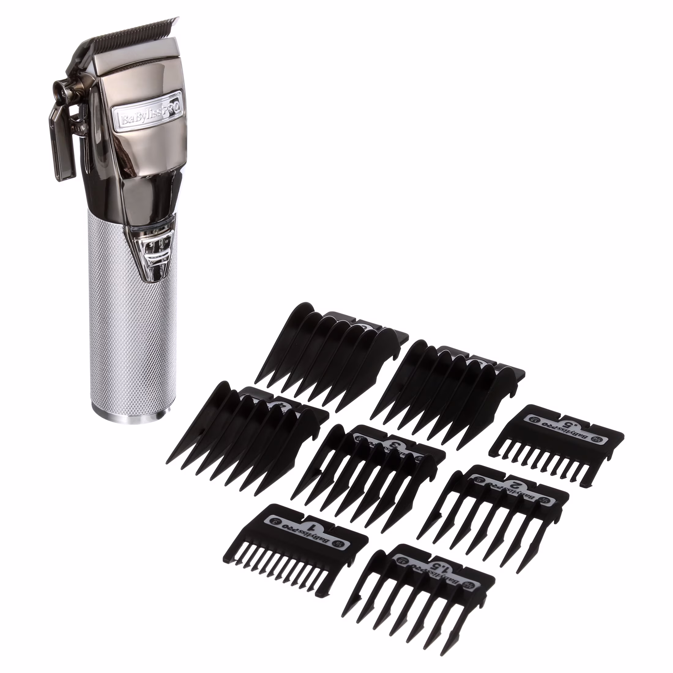 BaBylissPRO SilverFX Plus All-Metal Lithium Professional Hair Clippers