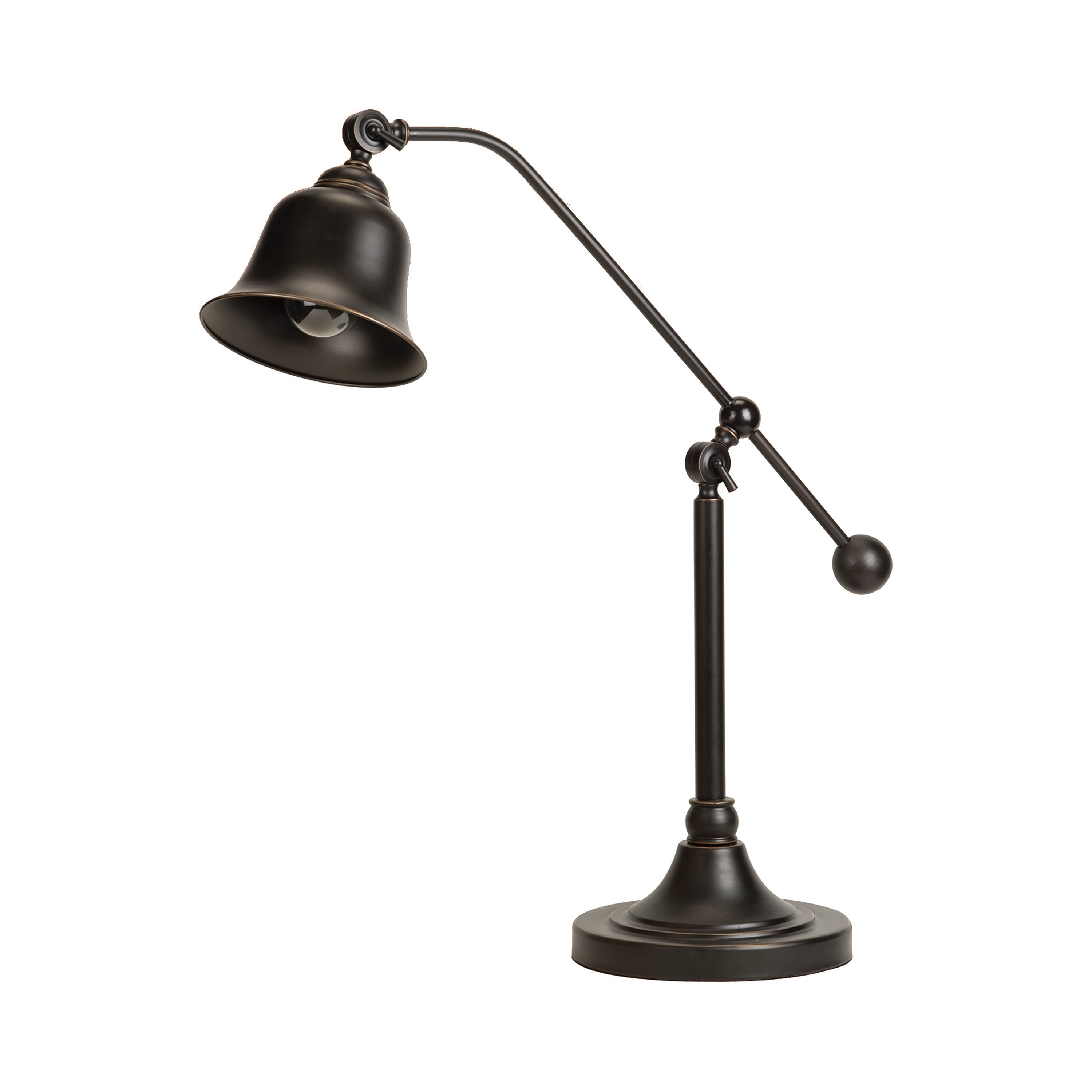 Bell Shade Table Lamp Dark Bronze