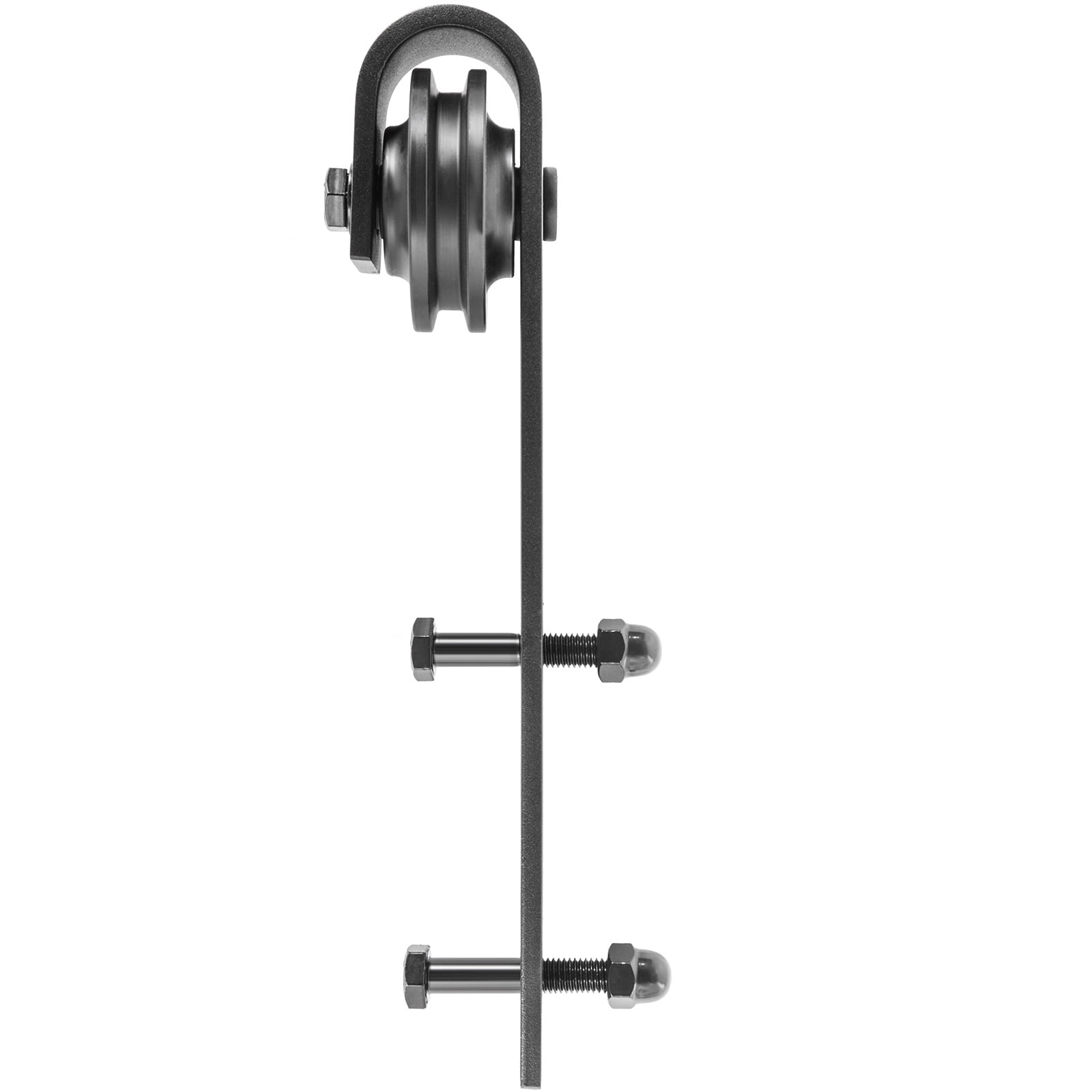 VEVOR Sliding Barn Door Hardware Kit, 11 ft Barn Door Kit, 330LBS Load-Bearing Double Barn Door Hardware Kit, Darn Door for 1.57-1.77" Thickness & 5.5FT Wide Door Panel