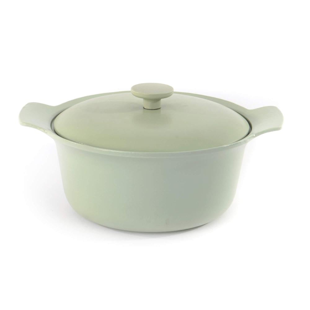 BergHOFF Ron Cast Iron 10" Dutch Oven 4.4qt. with Lid, Green