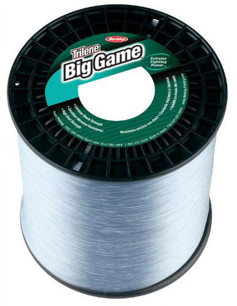 Berkley Trilene® Big Game™ Monofilament Fishing Line, Clear, 15 lb Test Strength, 10800 yd